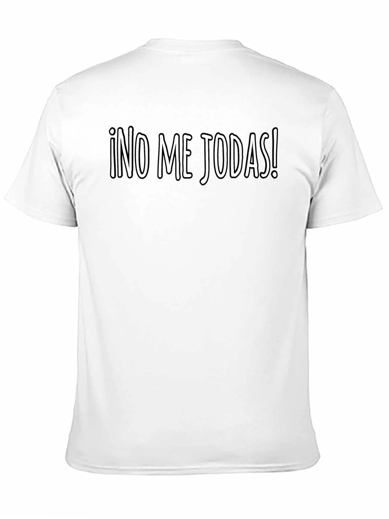 ¡No Me Jodas! Black T-Shirt