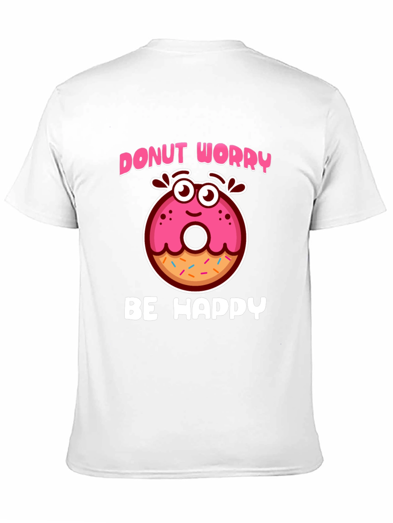 Donut Worry Be Happy Graphic Tee