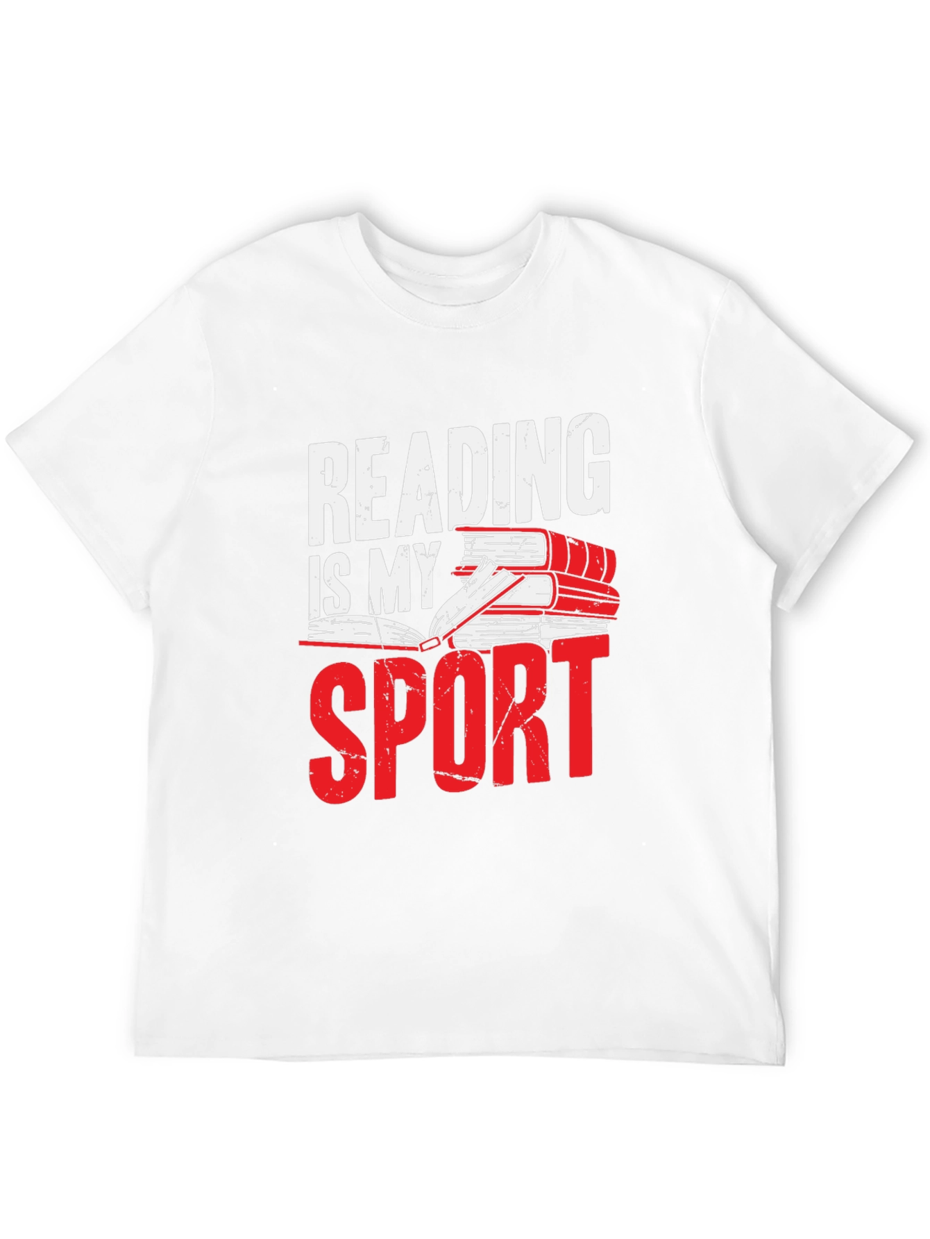 Reading is My Sport Graphic T-Shirt
