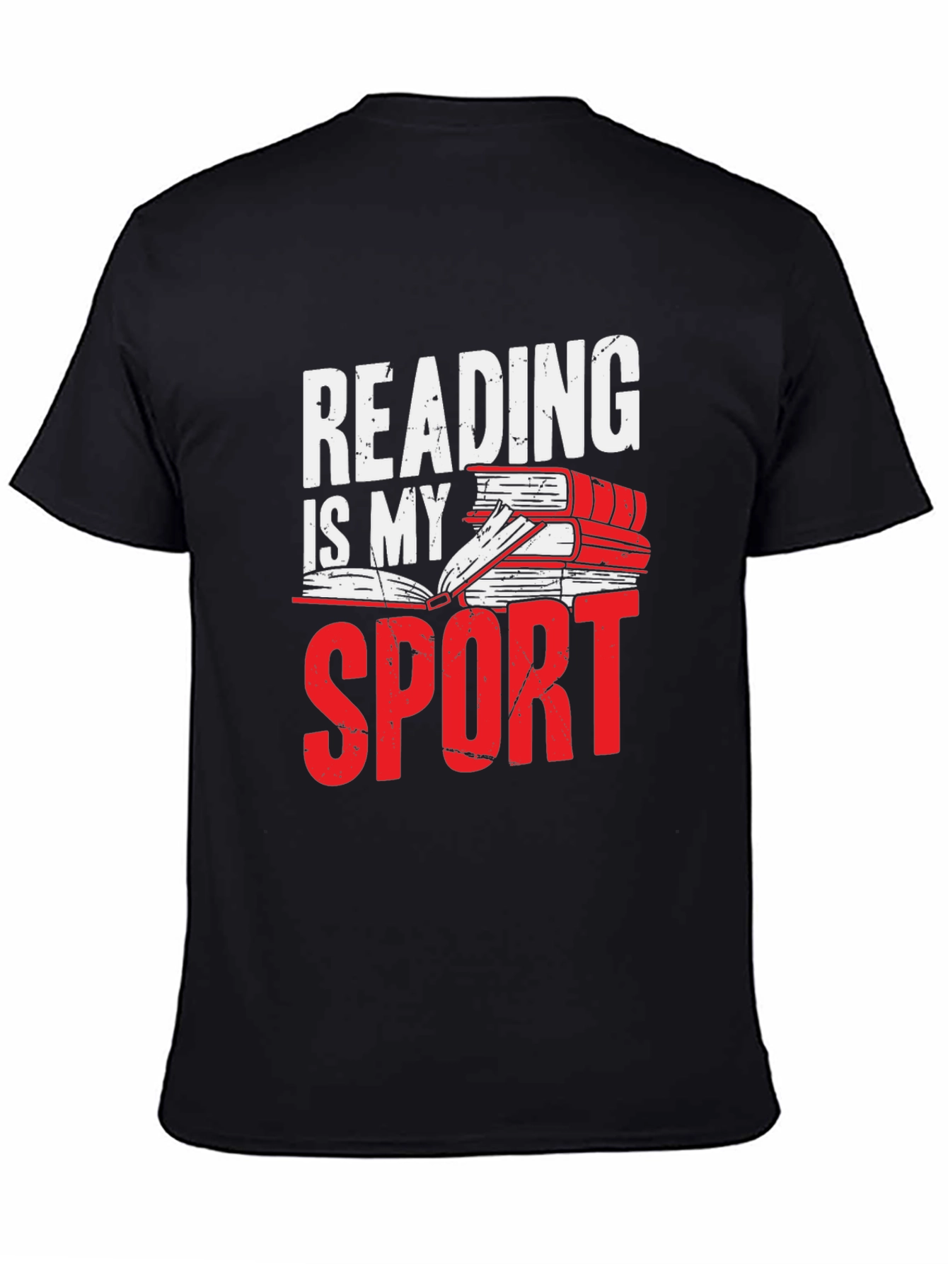 Reading is My Sport Graphic T-Shirt