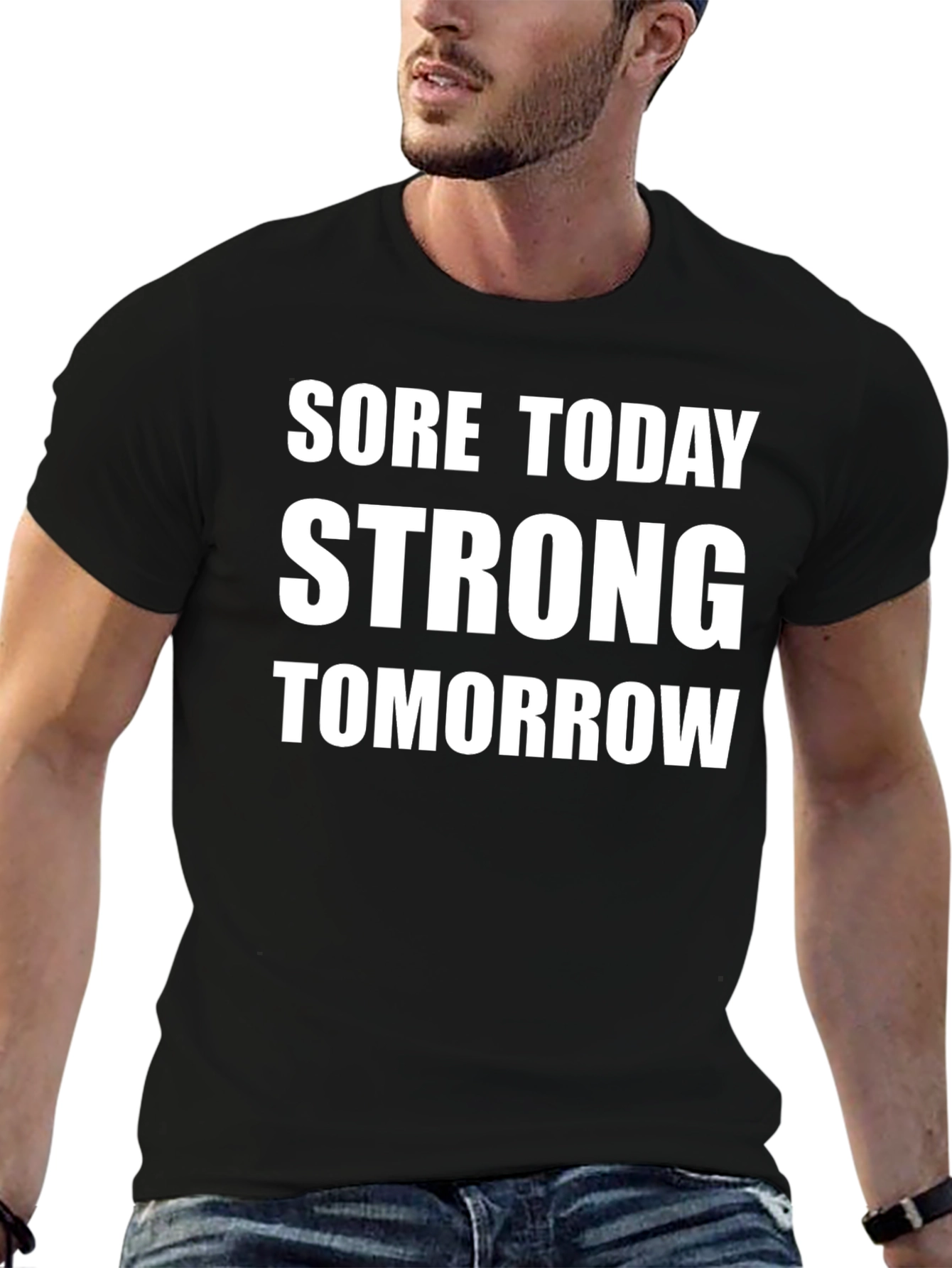 Sore Today Strong Tomorrow Black T-Shirt