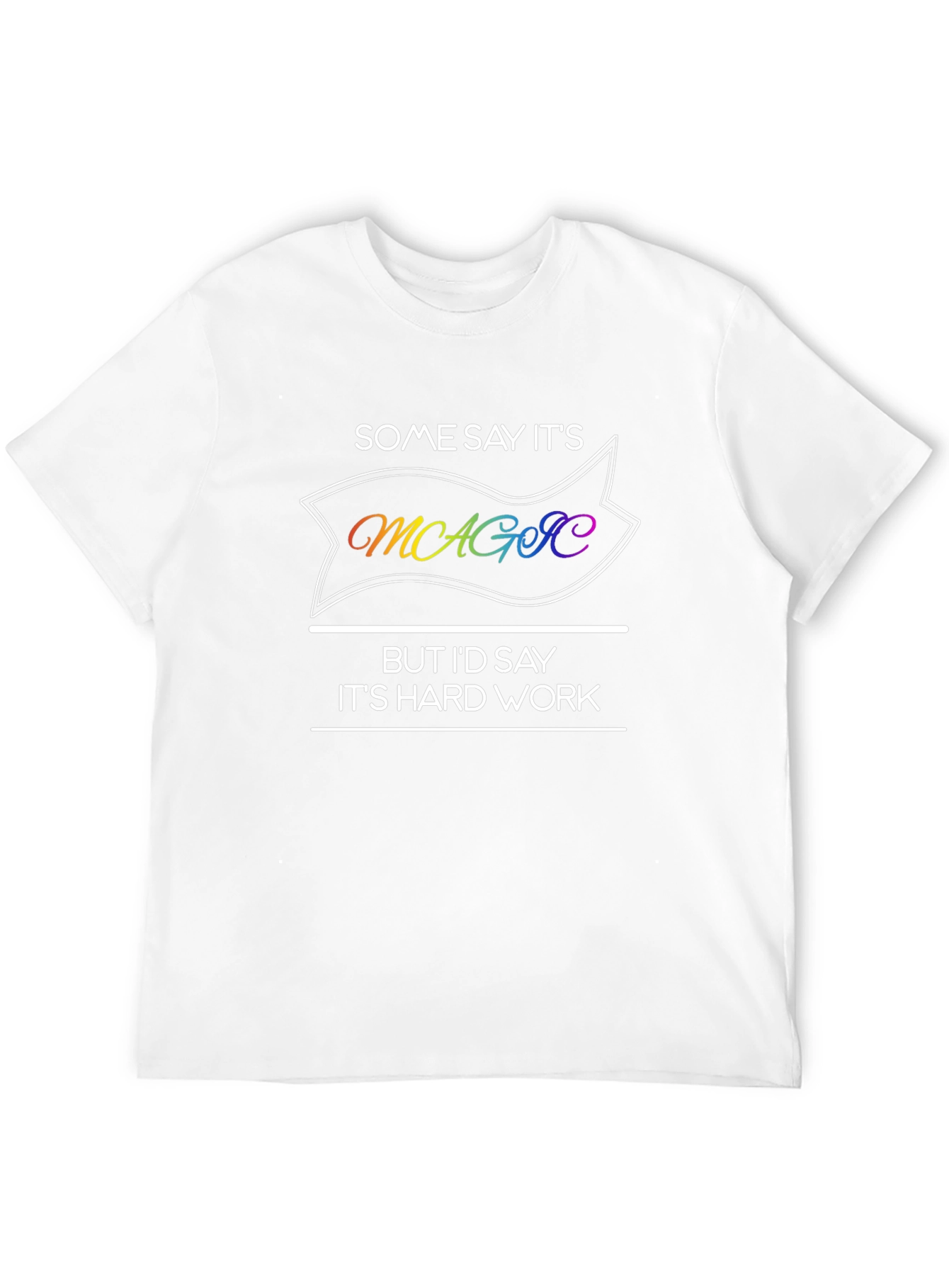 Magic Hard Work Graphic Tee