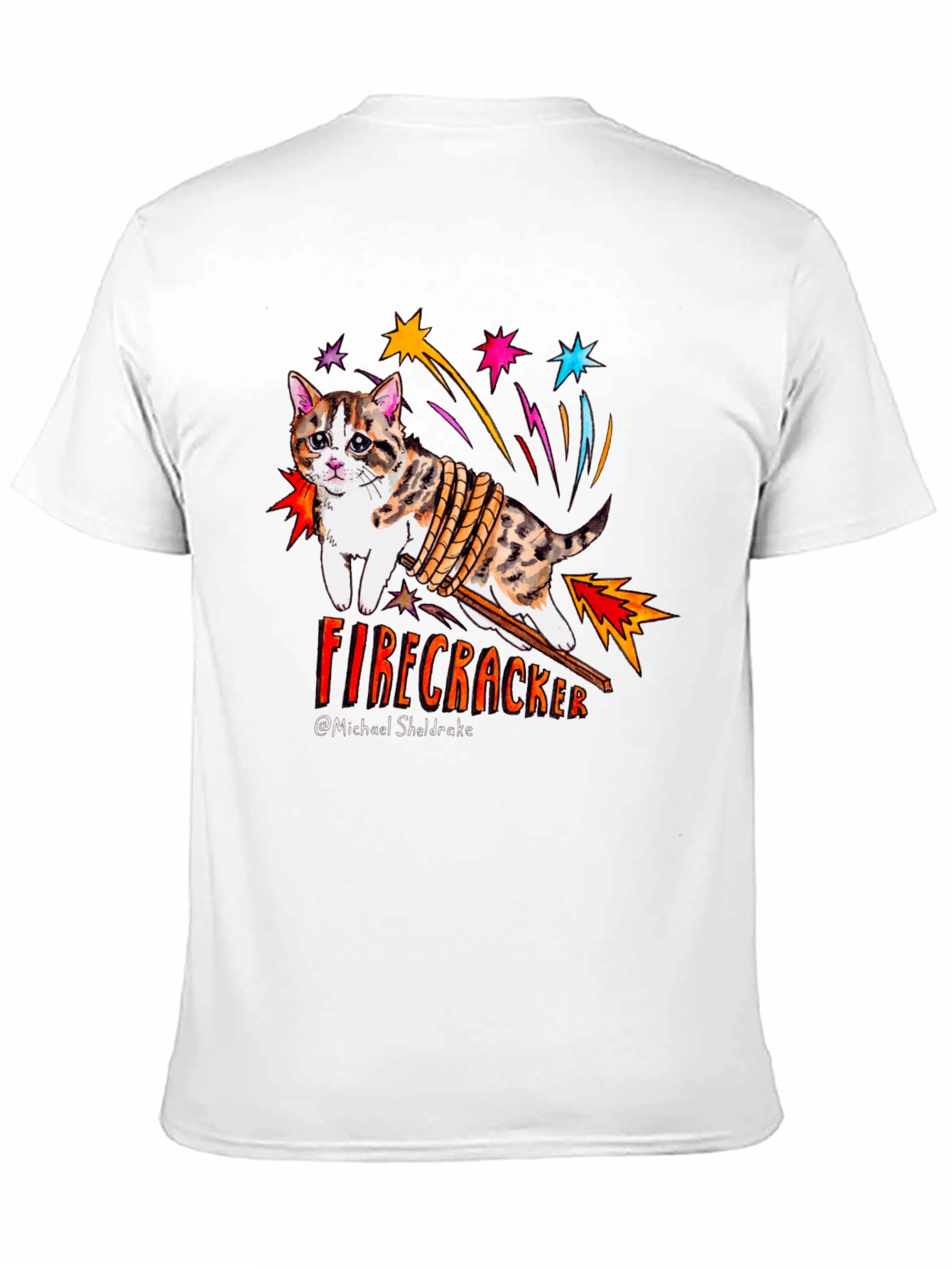 Firecracker Cat T-Shirt