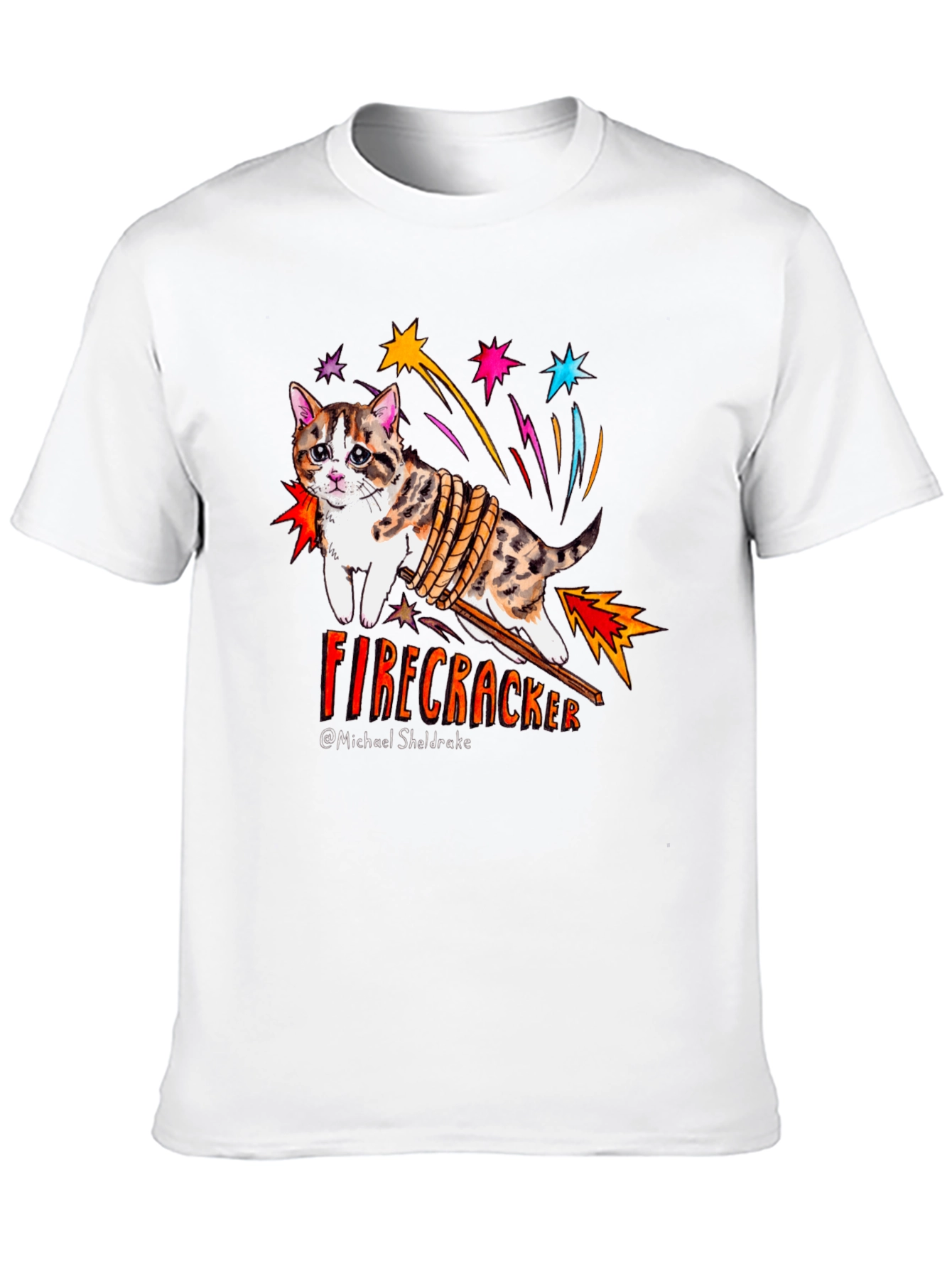 Firecracker Cat T-Shirt