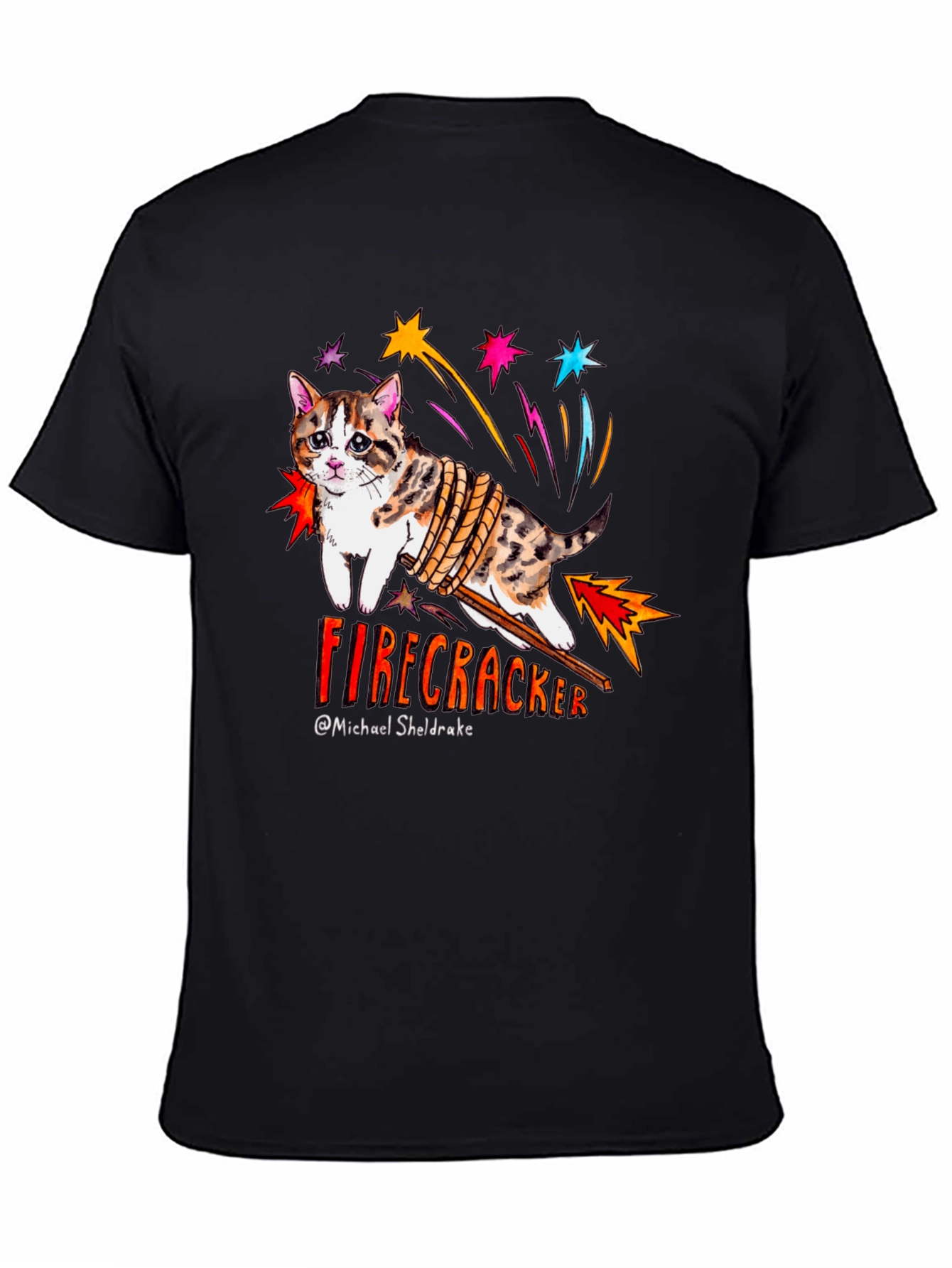 Firecracker Cat T-Shirt