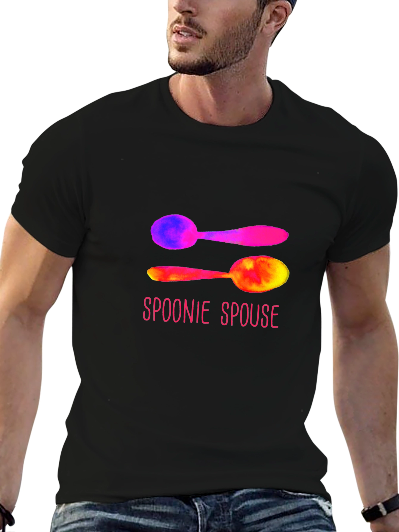 Spoonie Spouse Graphic T-Shirt - Comfort & Style