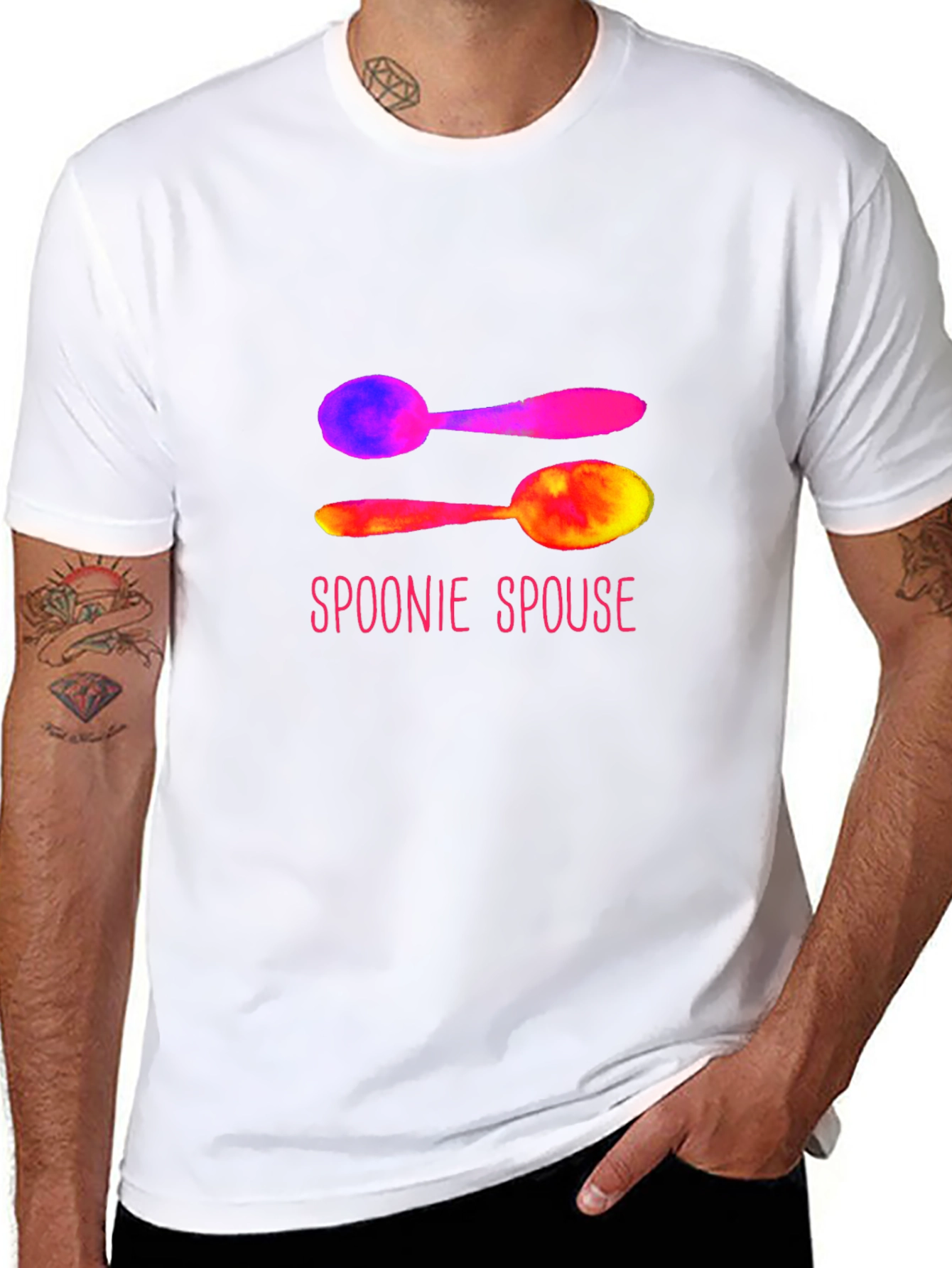 Spoonie Spouse Graphic T-Shirt - Comfort & Style