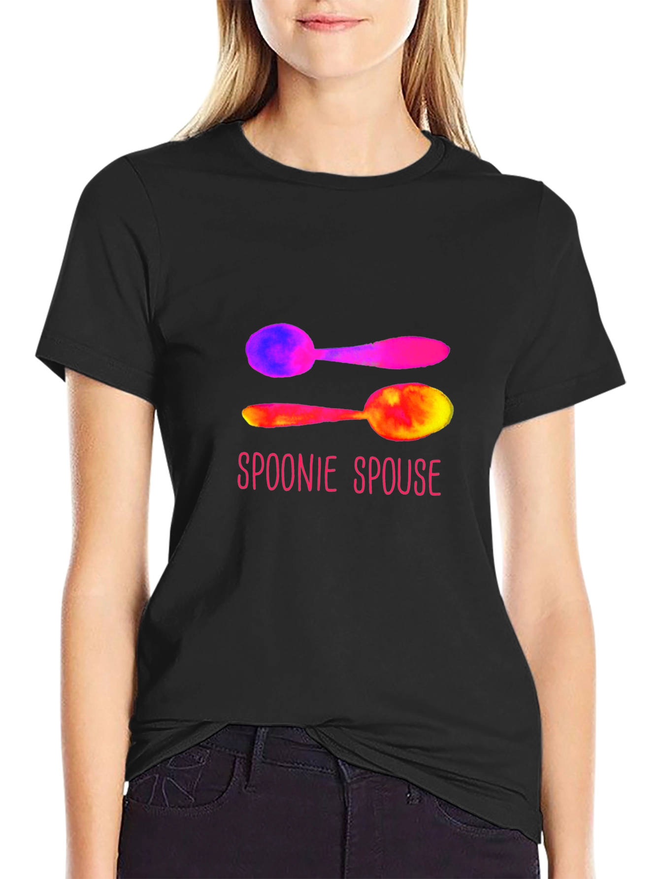 Spoonie Spouse Graphic T-Shirt - Comfort & Style
