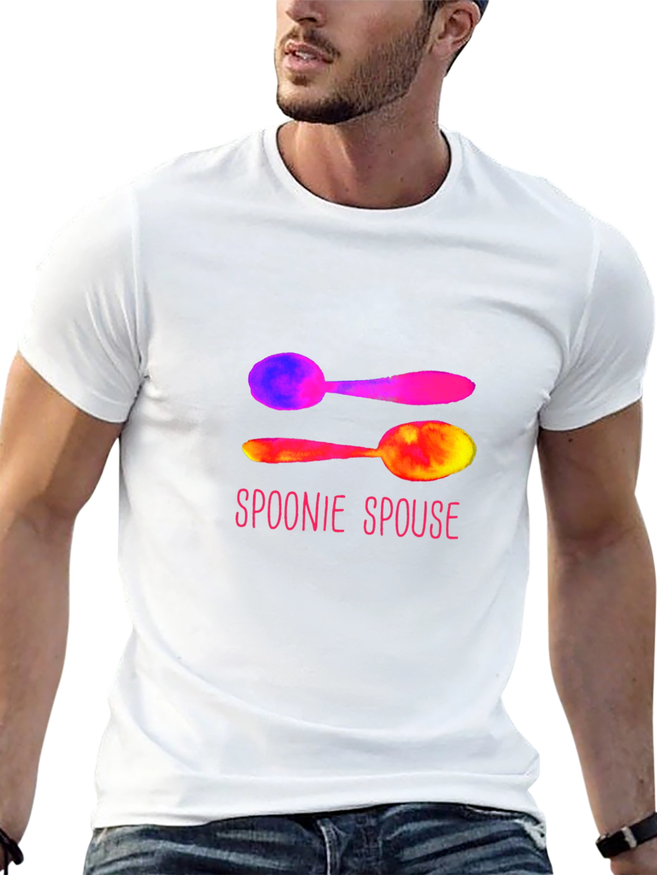 Spoonie Spouse Graphic T-Shirt - Comfort & Style