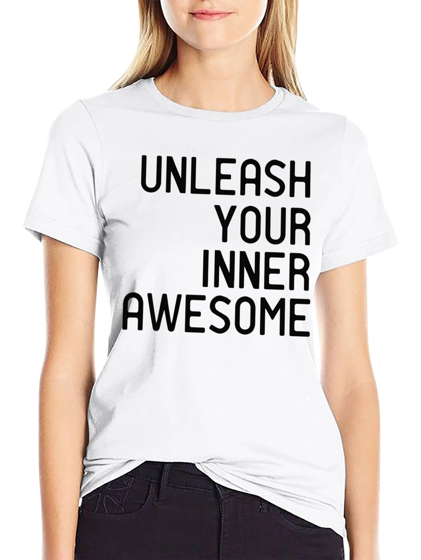 Unleash Your Inner Awesome Black T-Shirt