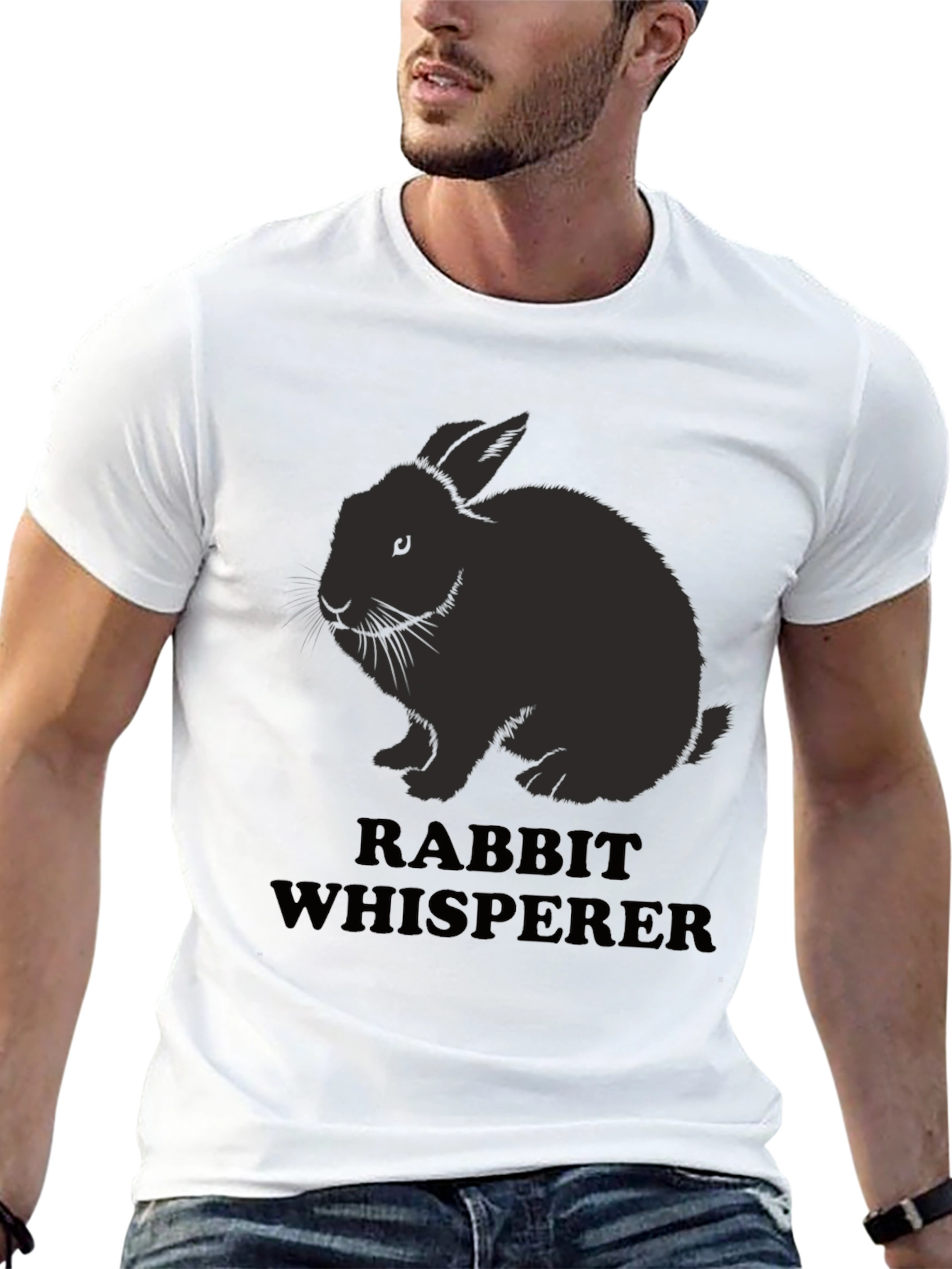 Rabbit Whisperer Graphic T-Shirt