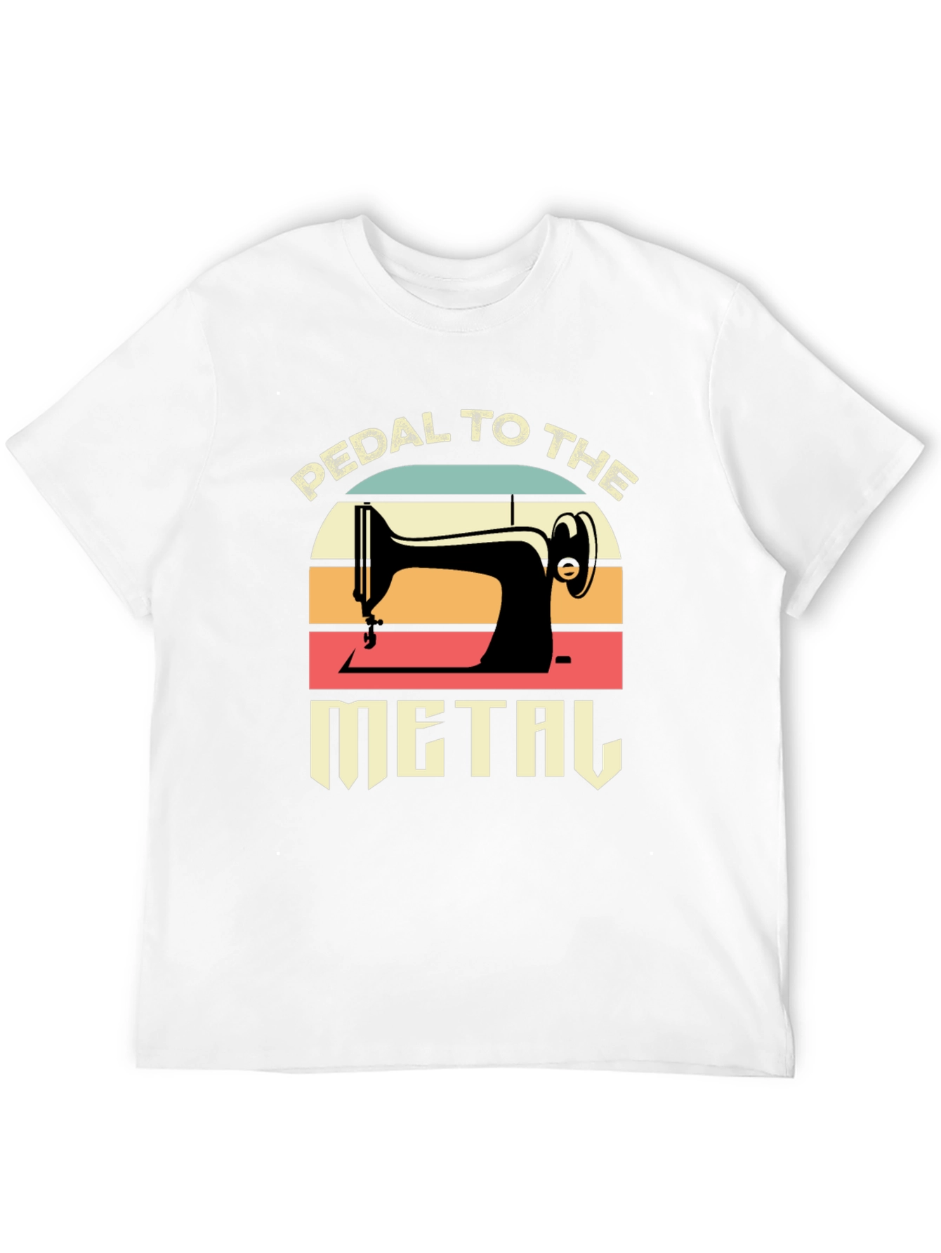 Pedal to the Metal Retro Sewing T-Shirt