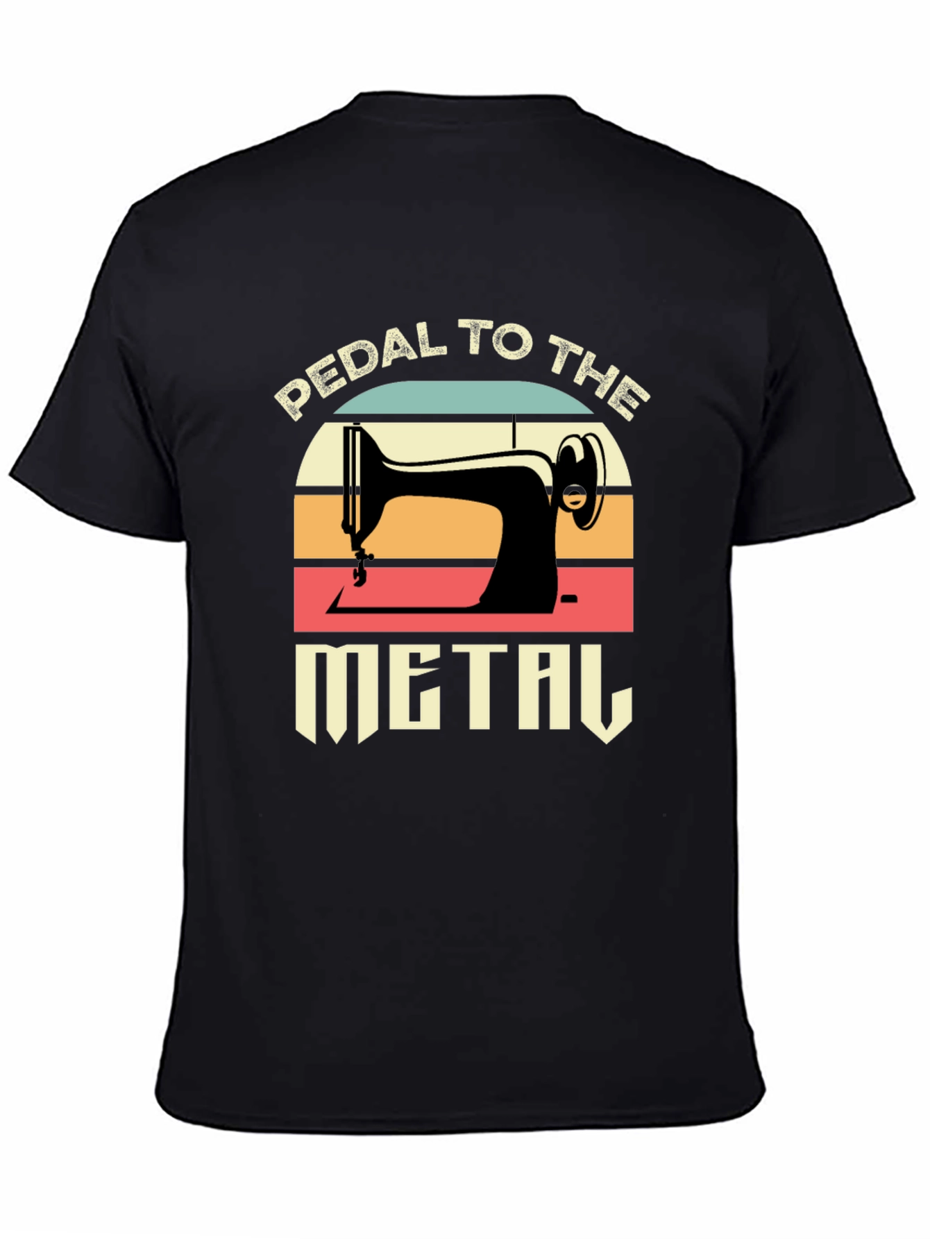 Pedal to the Metal Retro Sewing T-Shirt