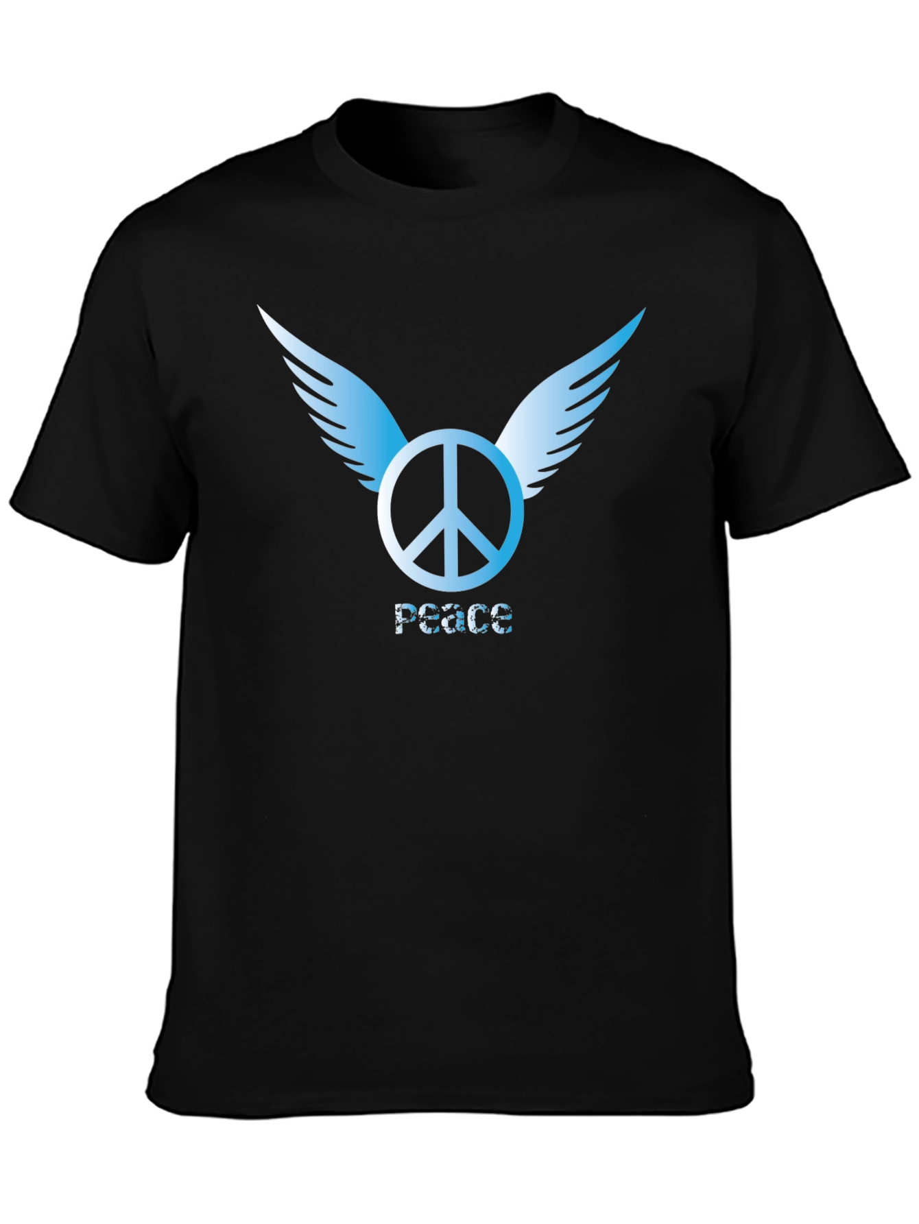 Peace Symbol Winged T-Shirt