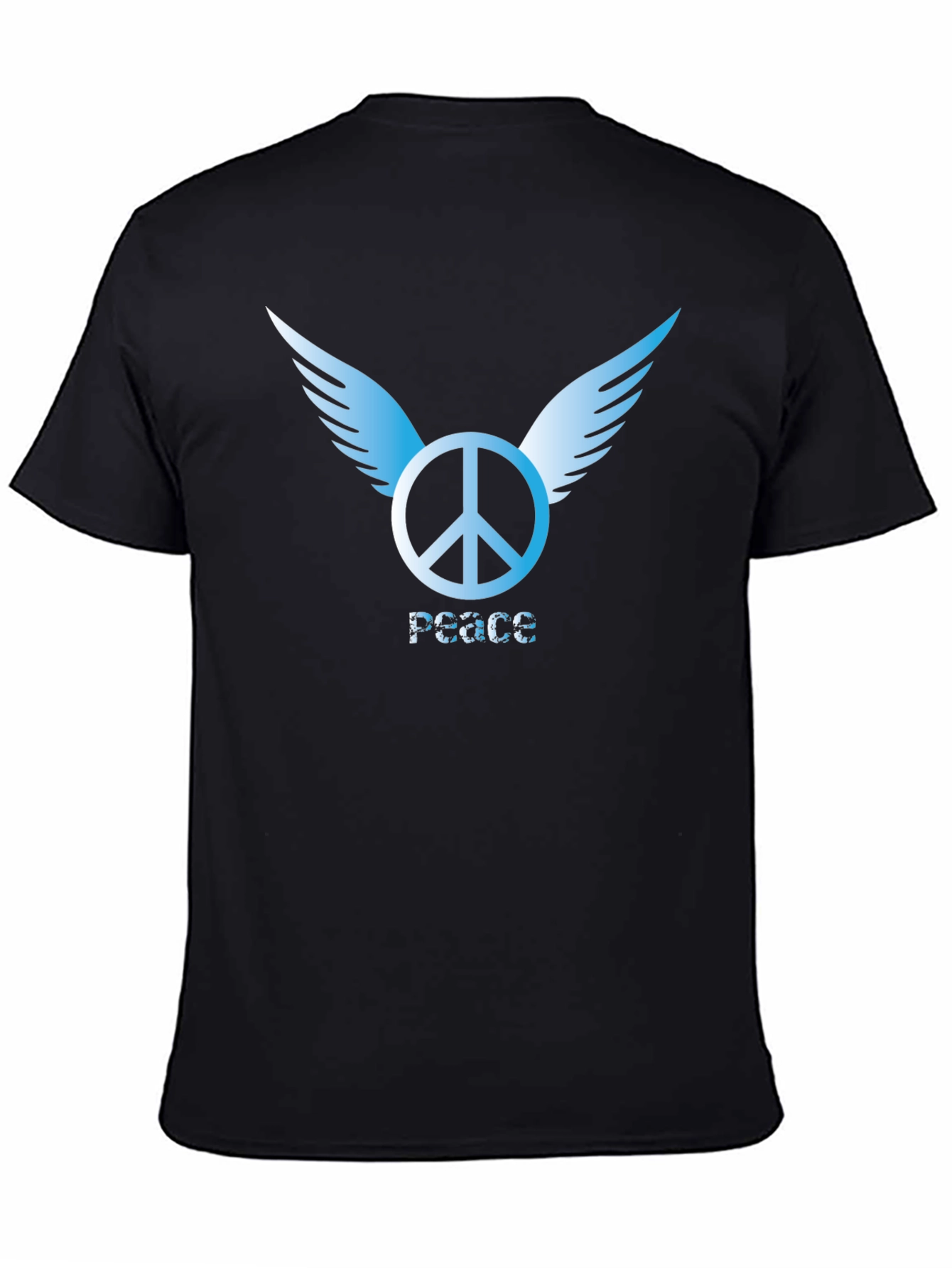 Peace Symbol Winged T-Shirt