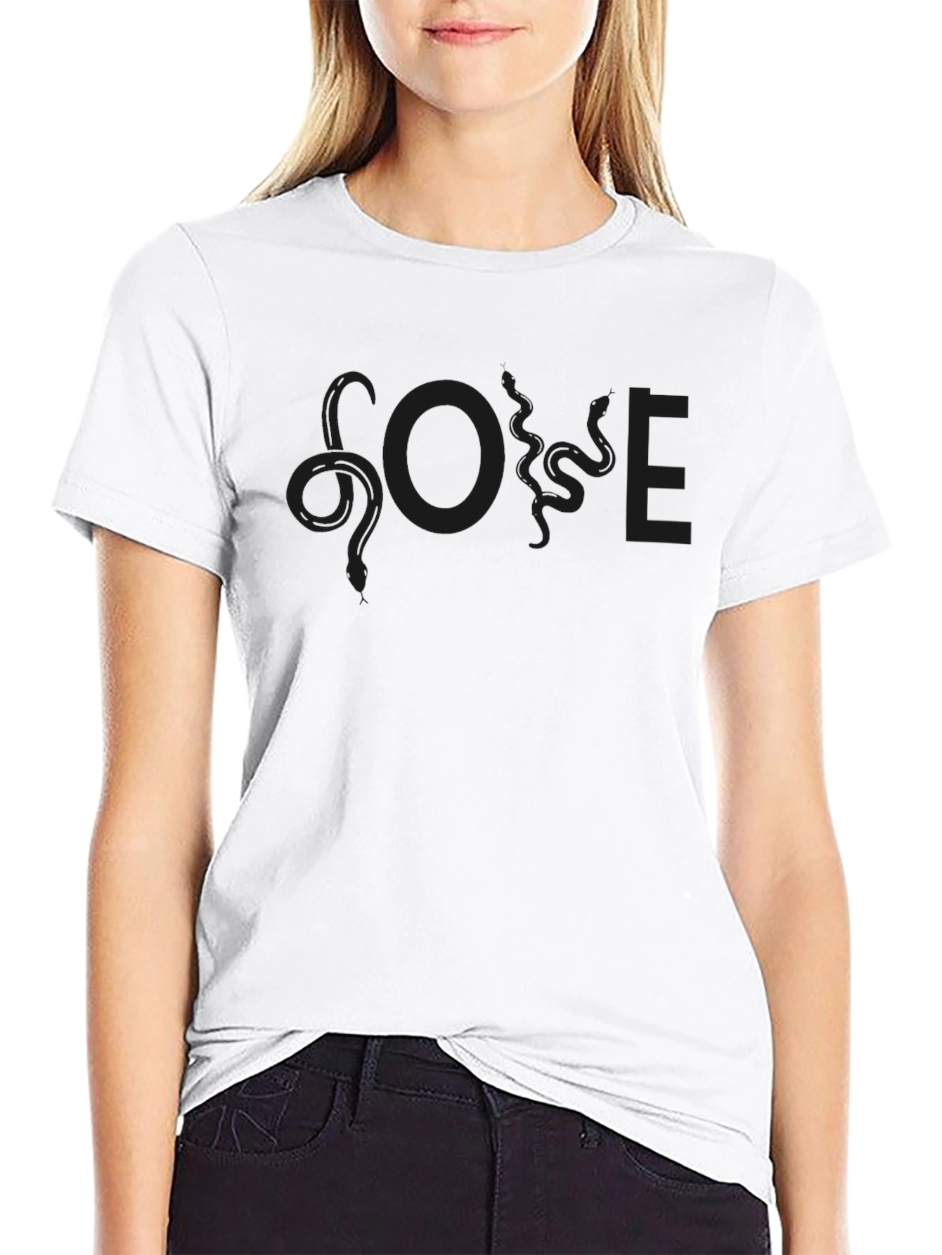 SOSE Snake Graphic Black T-Shirt