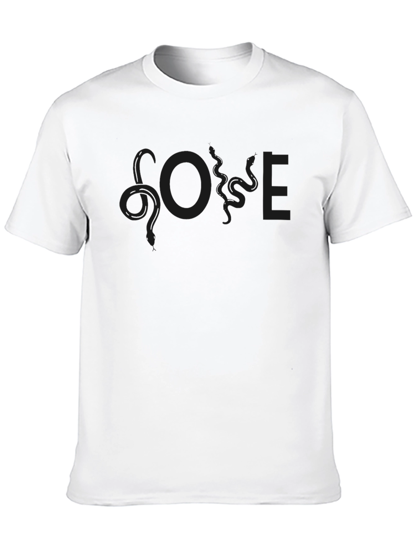 SOSE Snake Graphic Black T-Shirt