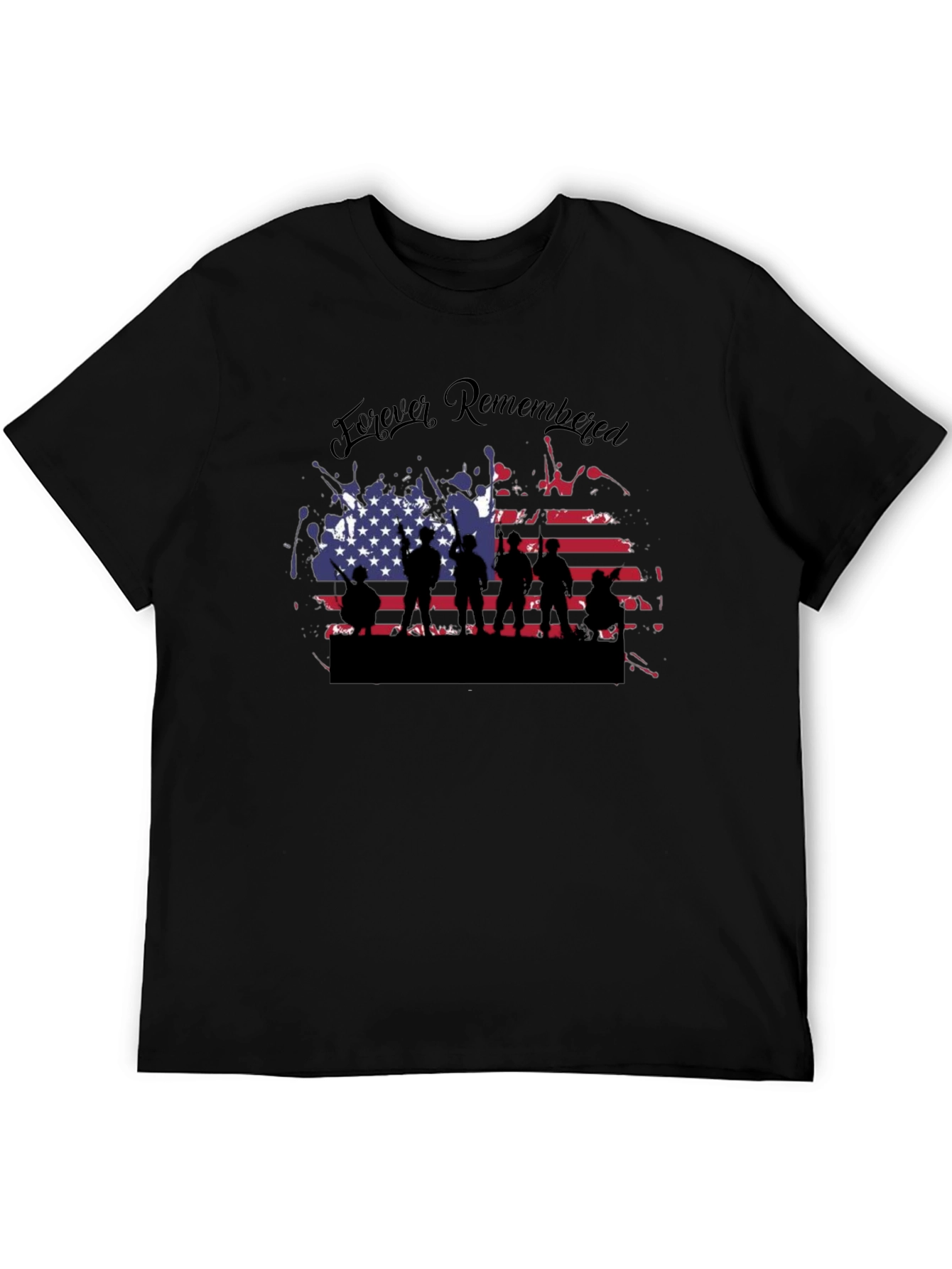 Forever Remembered Military Tribute T-Shirt