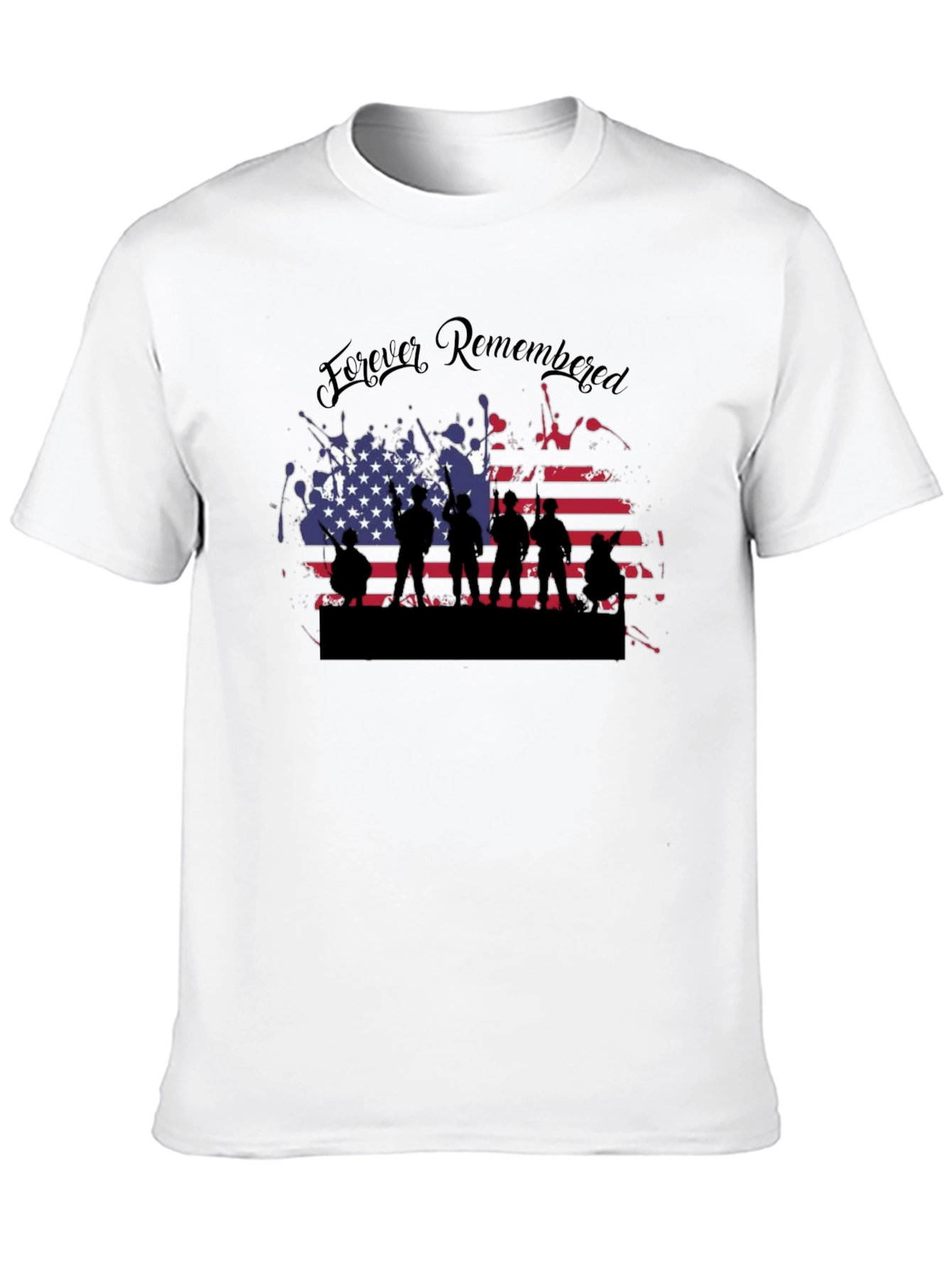 Forever Remembered Military Tribute T-Shirt