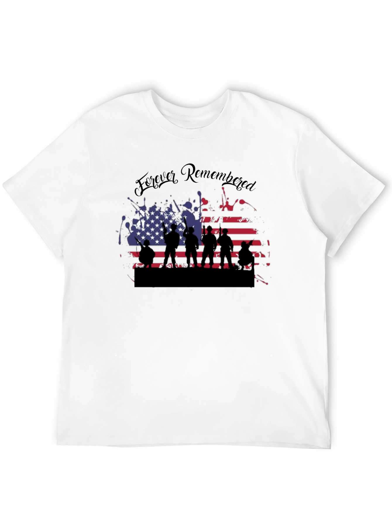 Forever Remembered Military Tribute T-Shirt