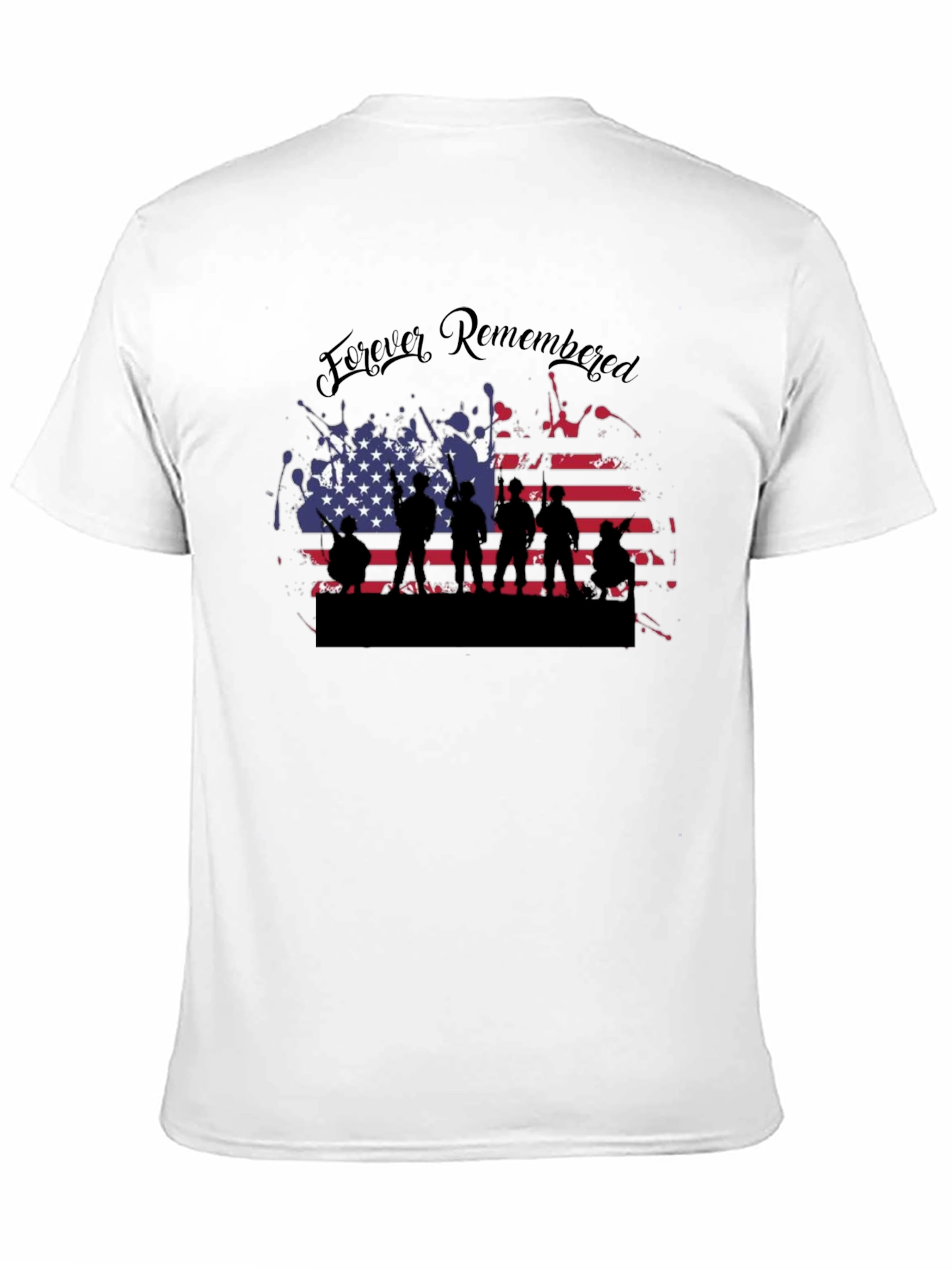 Forever Remembered Military Tribute T-Shirt