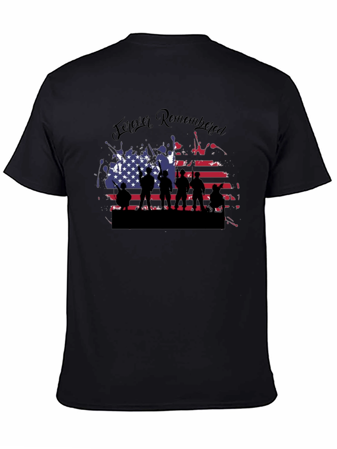 Forever Remembered Military Tribute T-Shirt