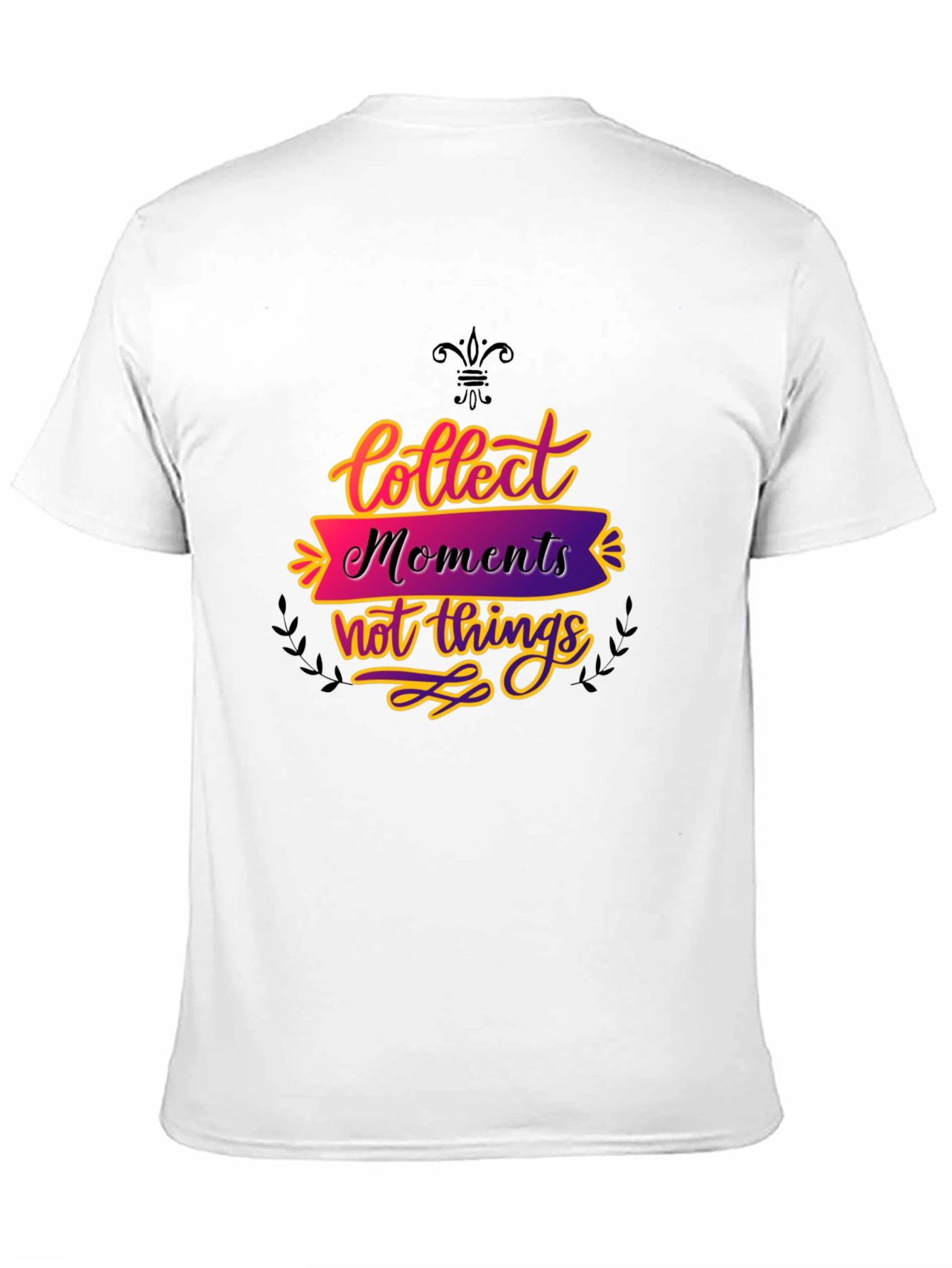 Collect Moments Black Graphic Tee