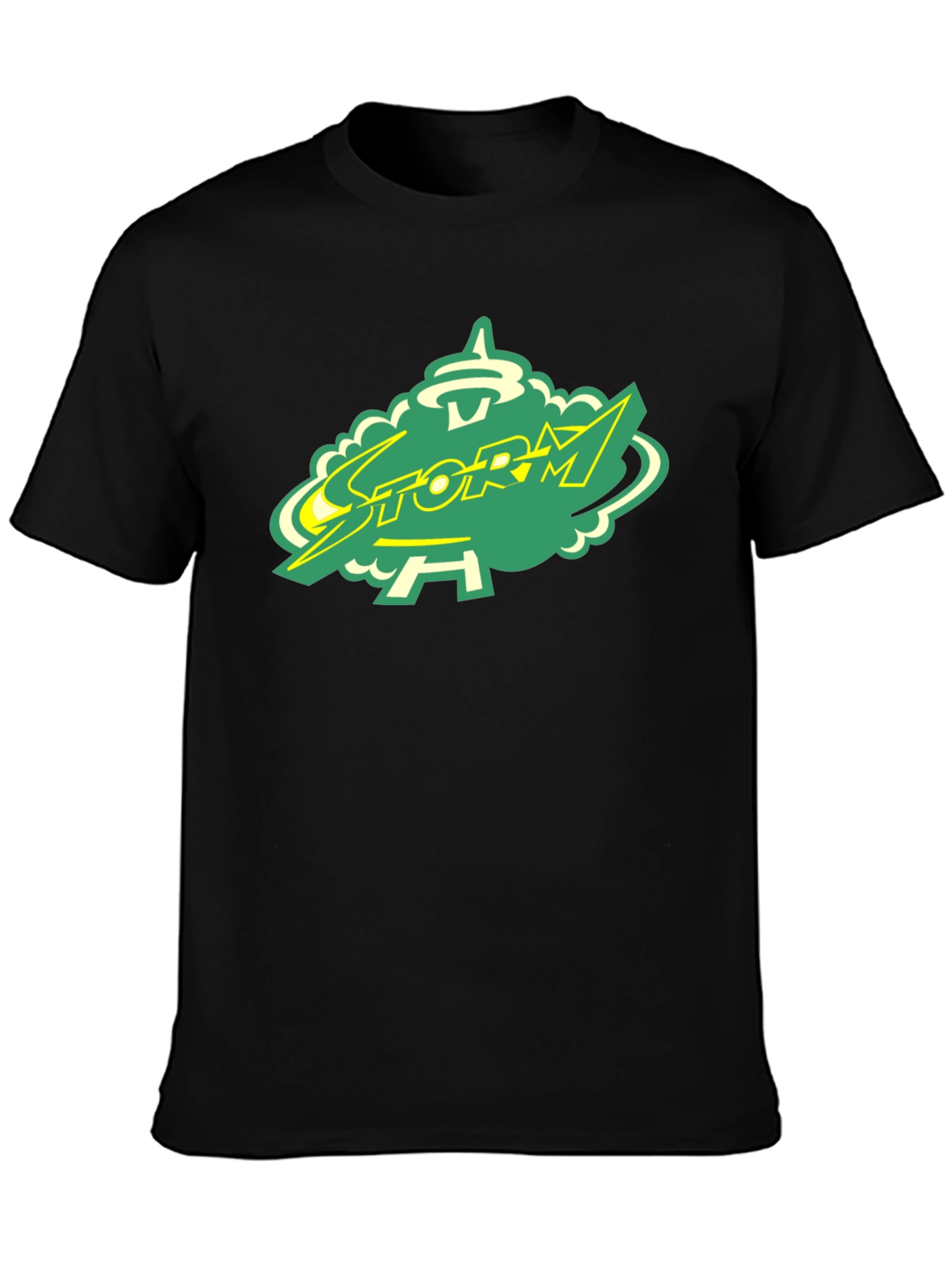 Seattle Storm T-Shirt - Black Cotton Blend
