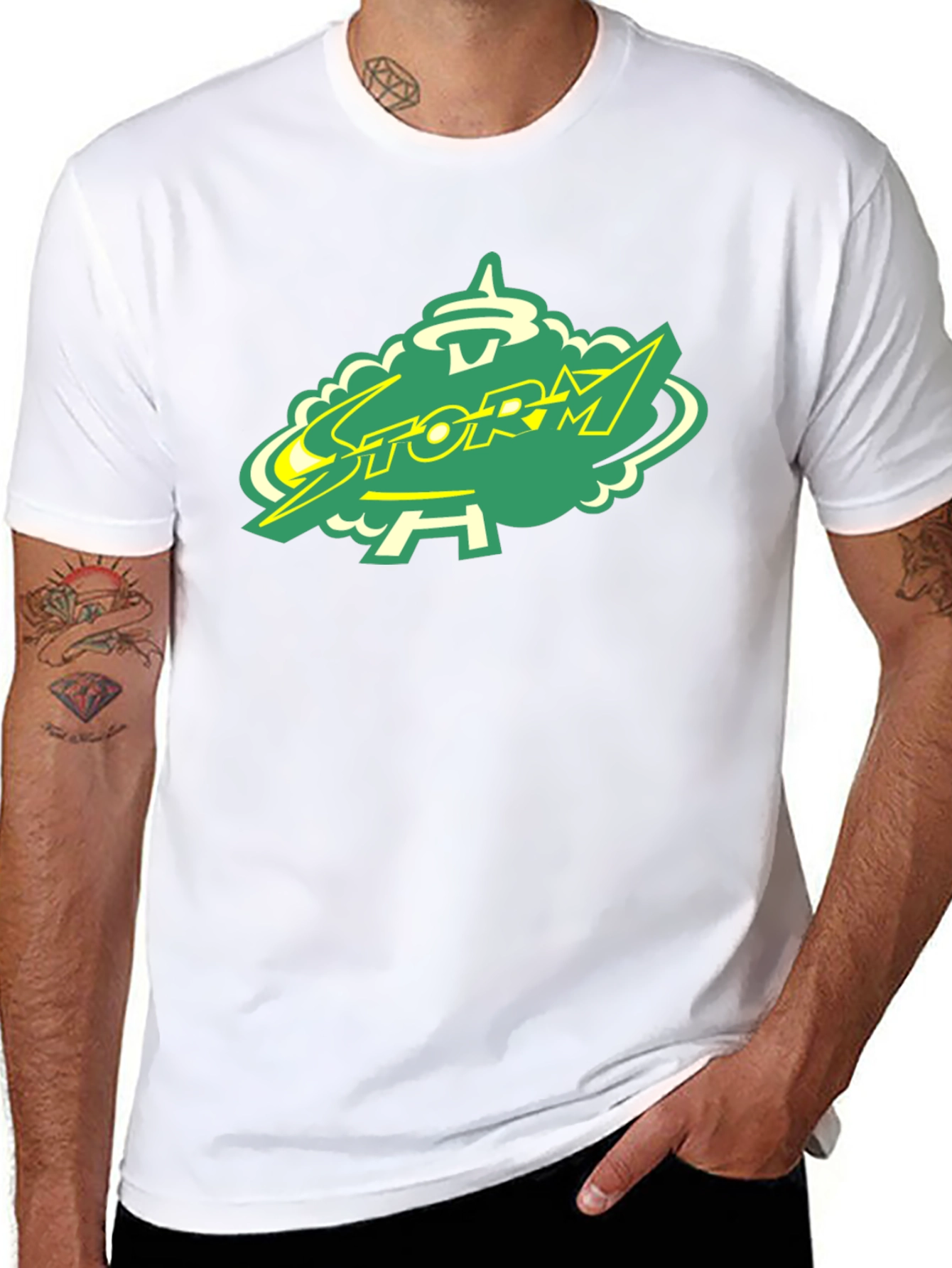 Seattle Storm T-Shirt - Black Cotton Blend