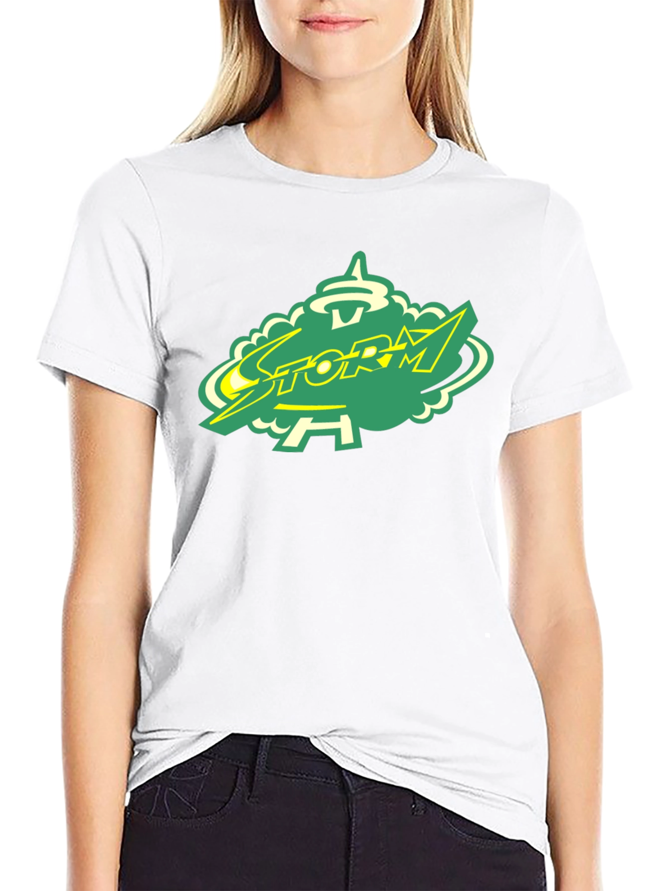 Seattle Storm T-Shirt - Black Cotton Blend