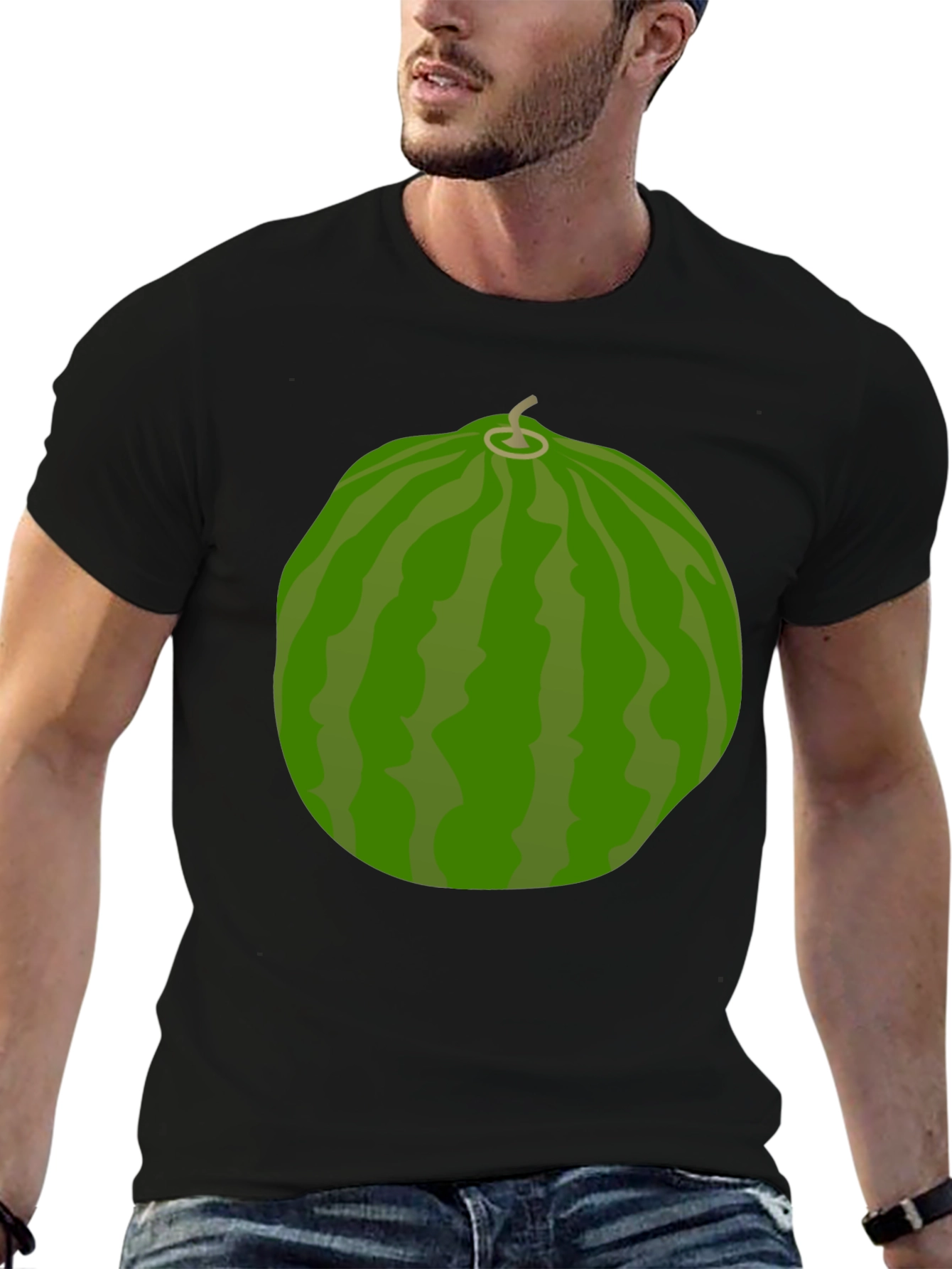 Watermelon Graphic T-Shirt - Novelty Fruit Tee