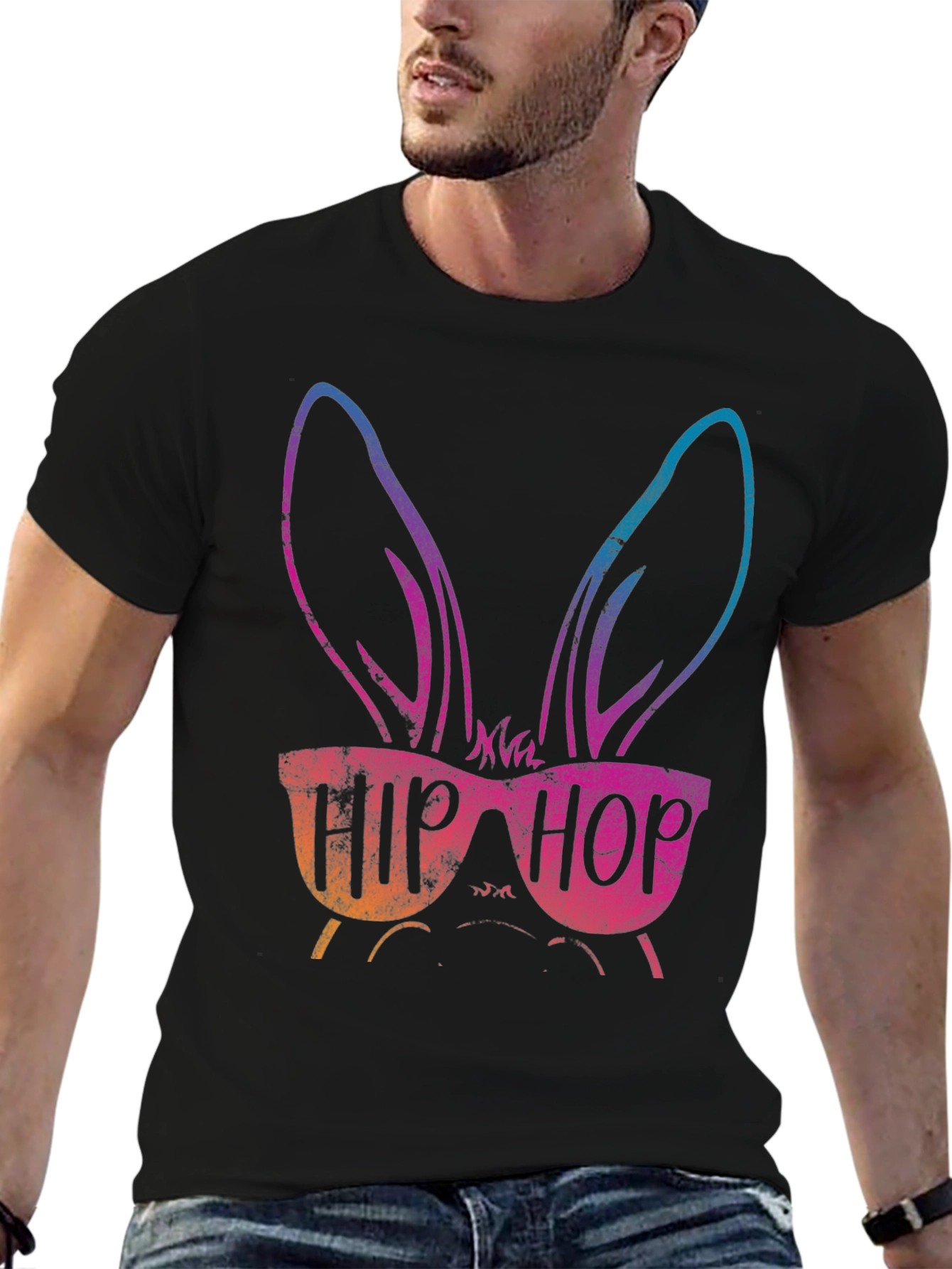 Hip Hop Easter Bunny T-Shirt