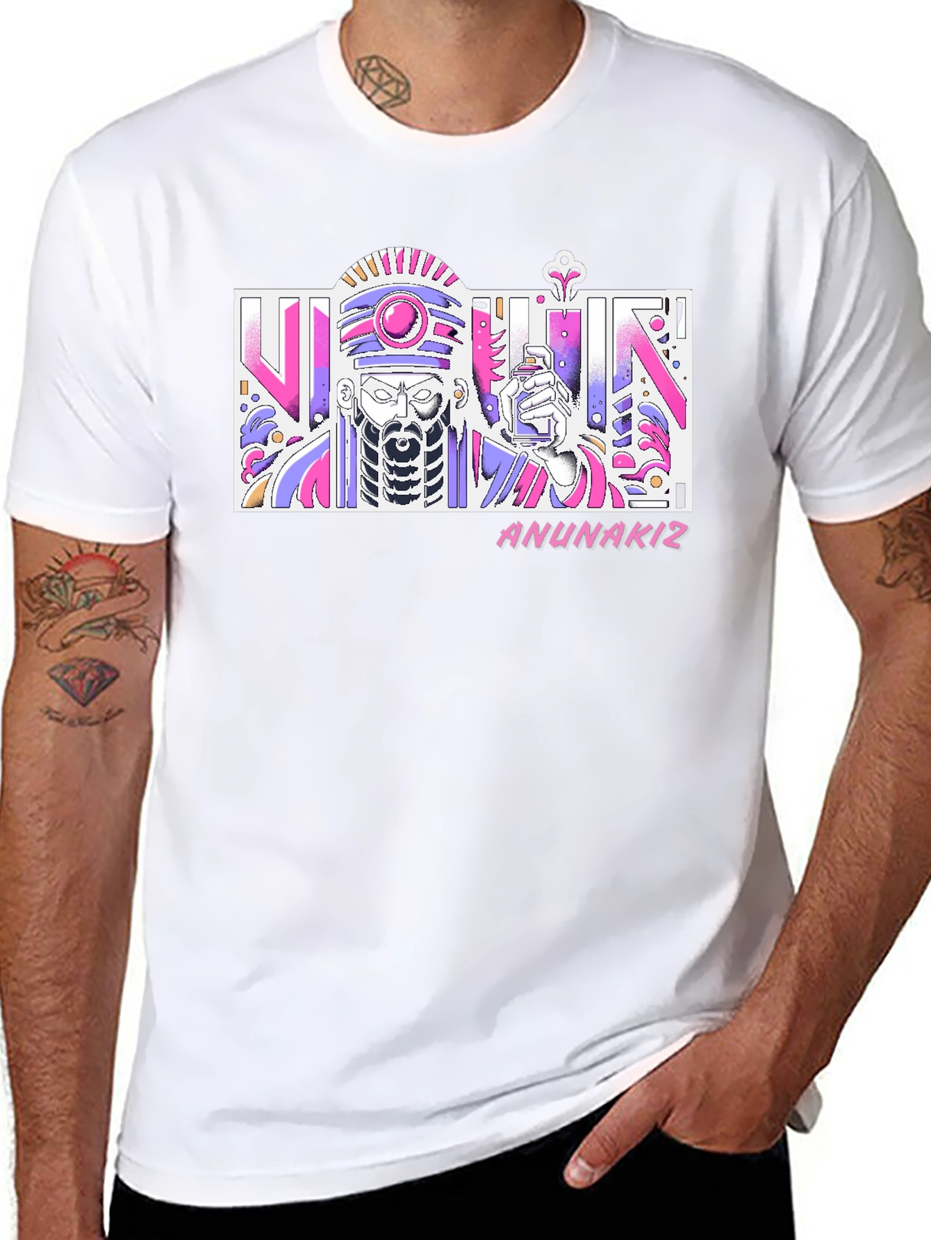 Anunaki T-Shirt - Artistic Graphic Tee