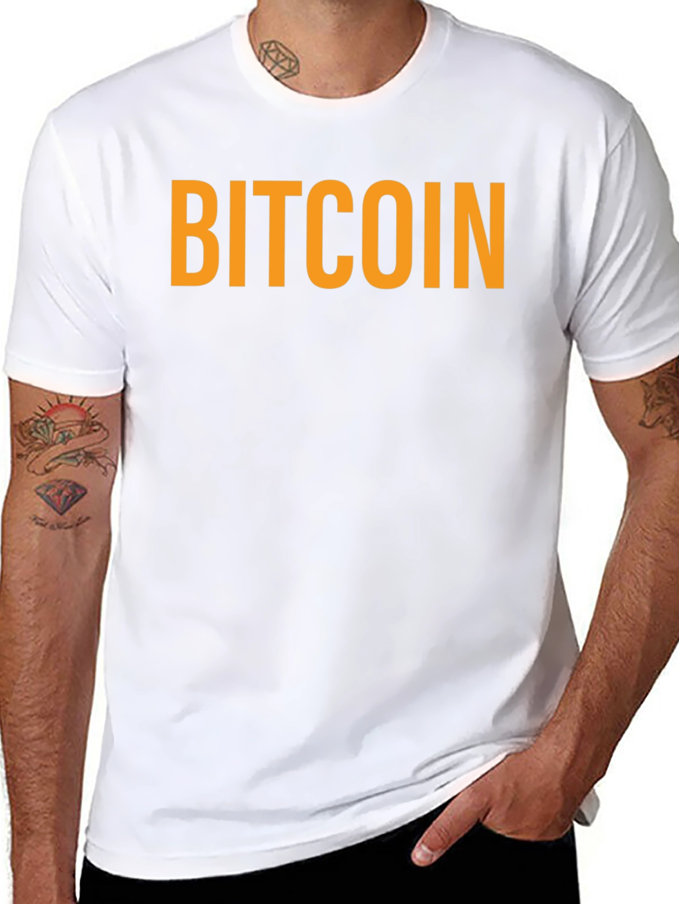 Bitcoin Graphic Tee - Crypto Currency T-Shirt