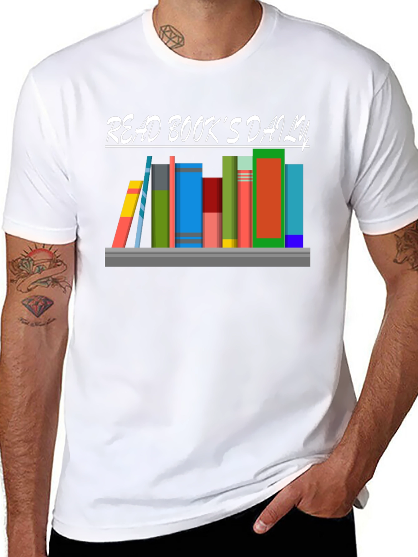 Read Books Daily Graphic Tee