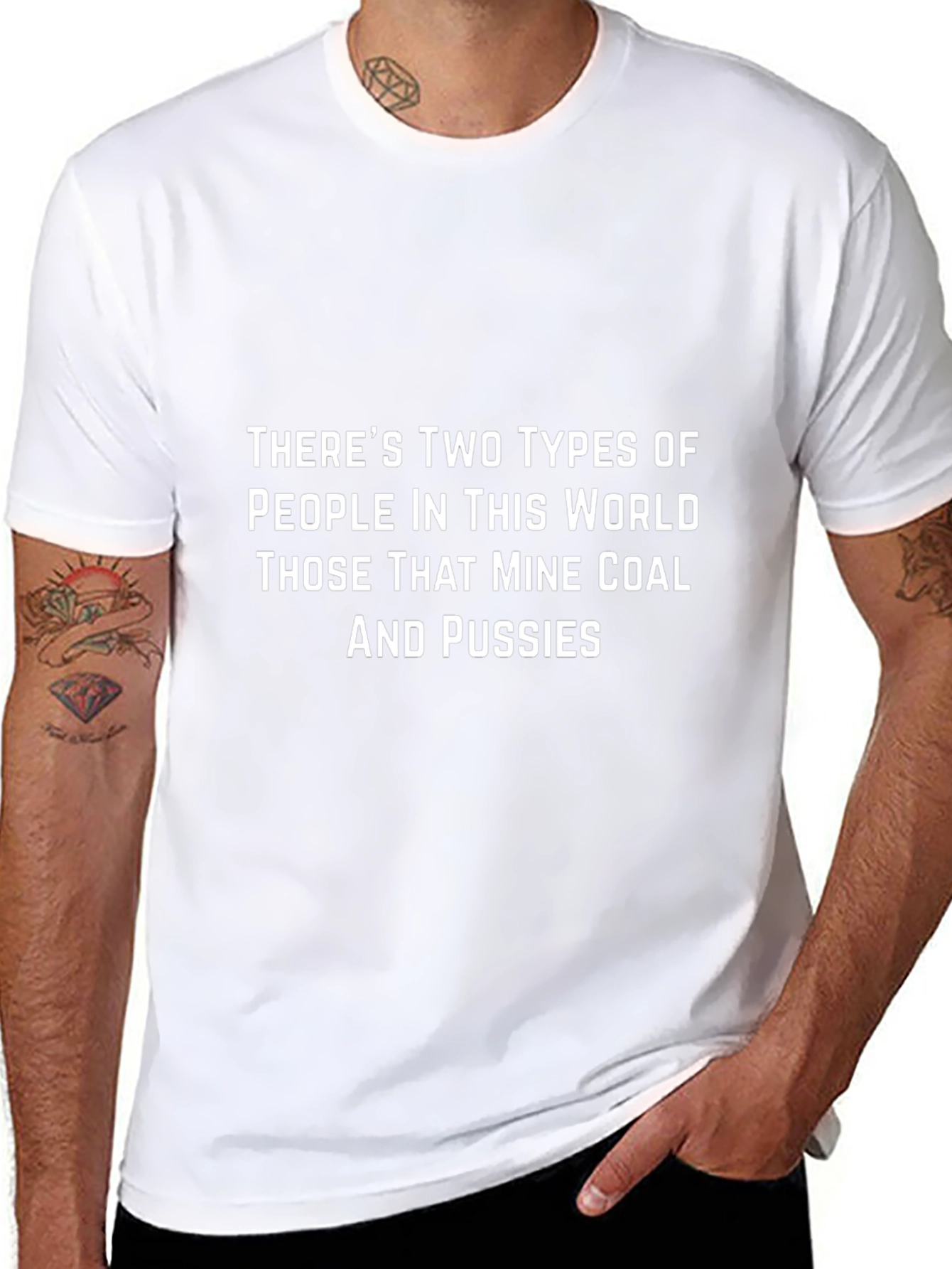 Funny Offensive Mens Graphic Tee