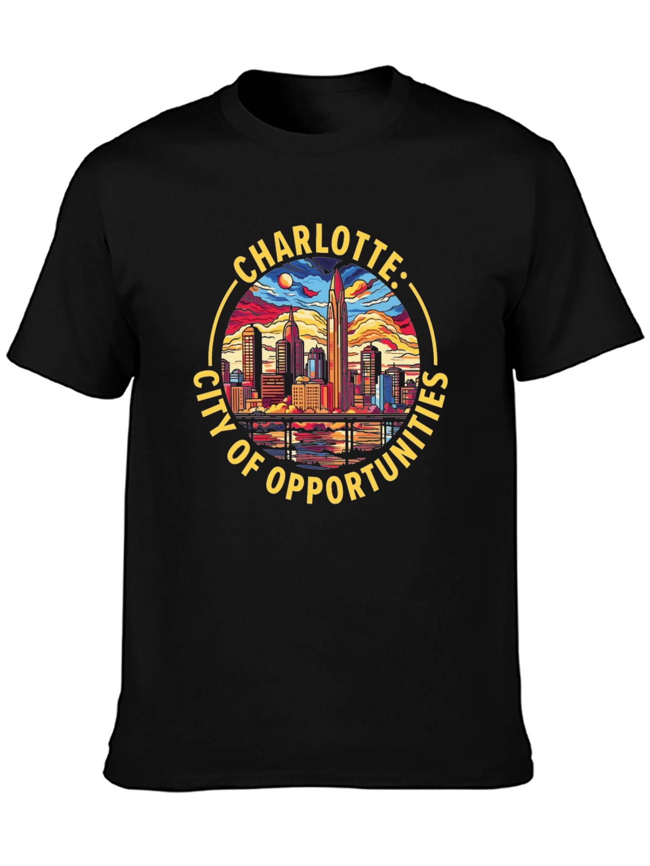 Charlotte City of Opportunities Graphic Tee