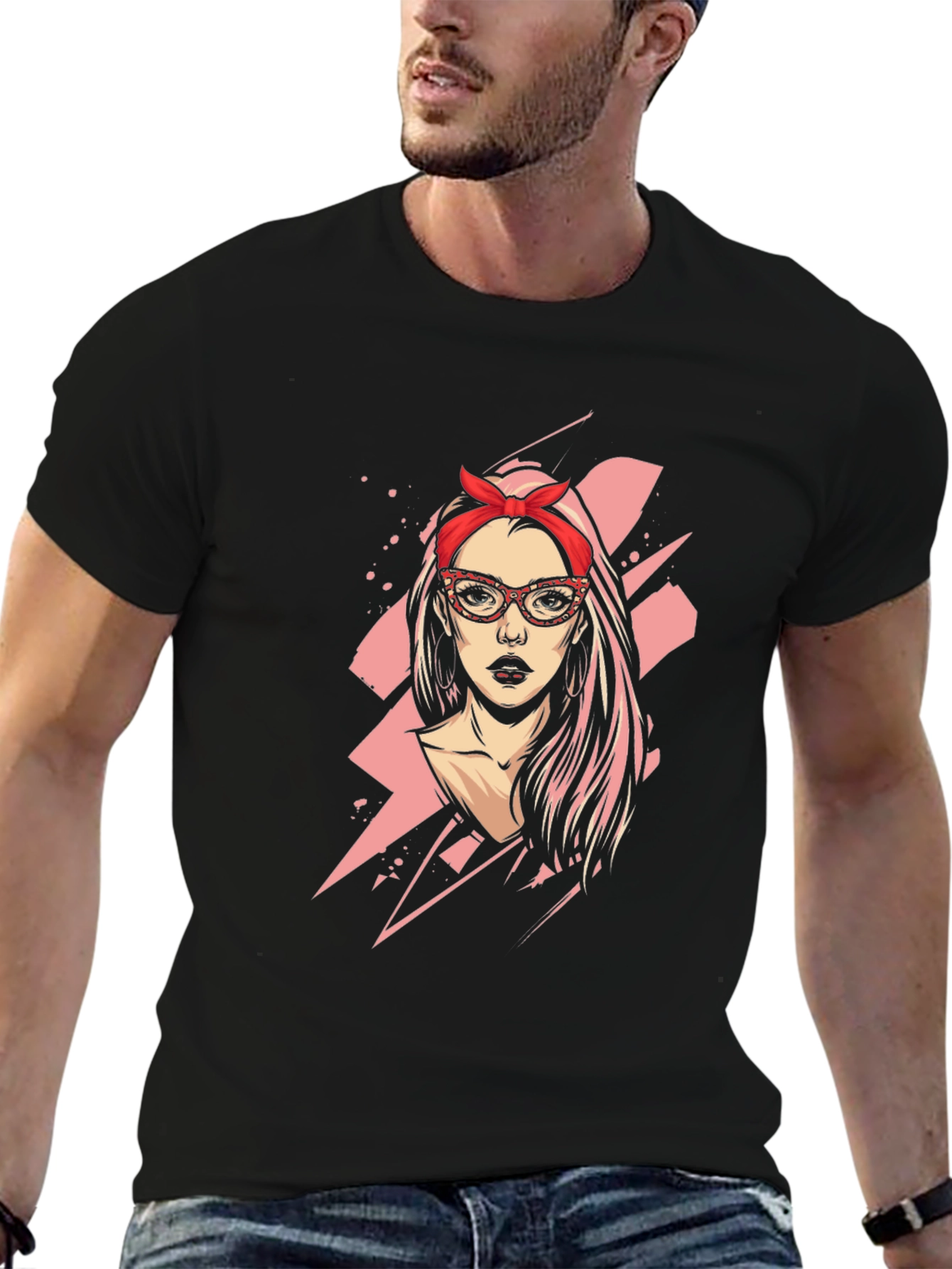 Retro Vibe Graphic Tee - Stylish Comfort