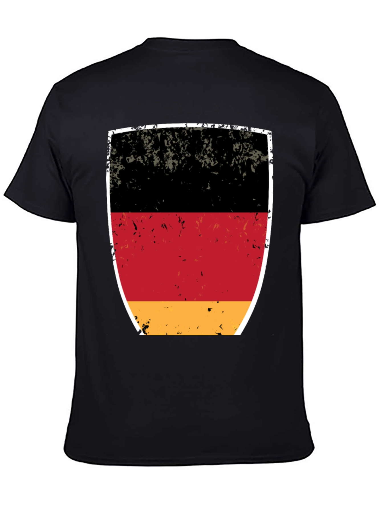 Germany Flag Shield Graphic Tee - Patriotic German Pride
