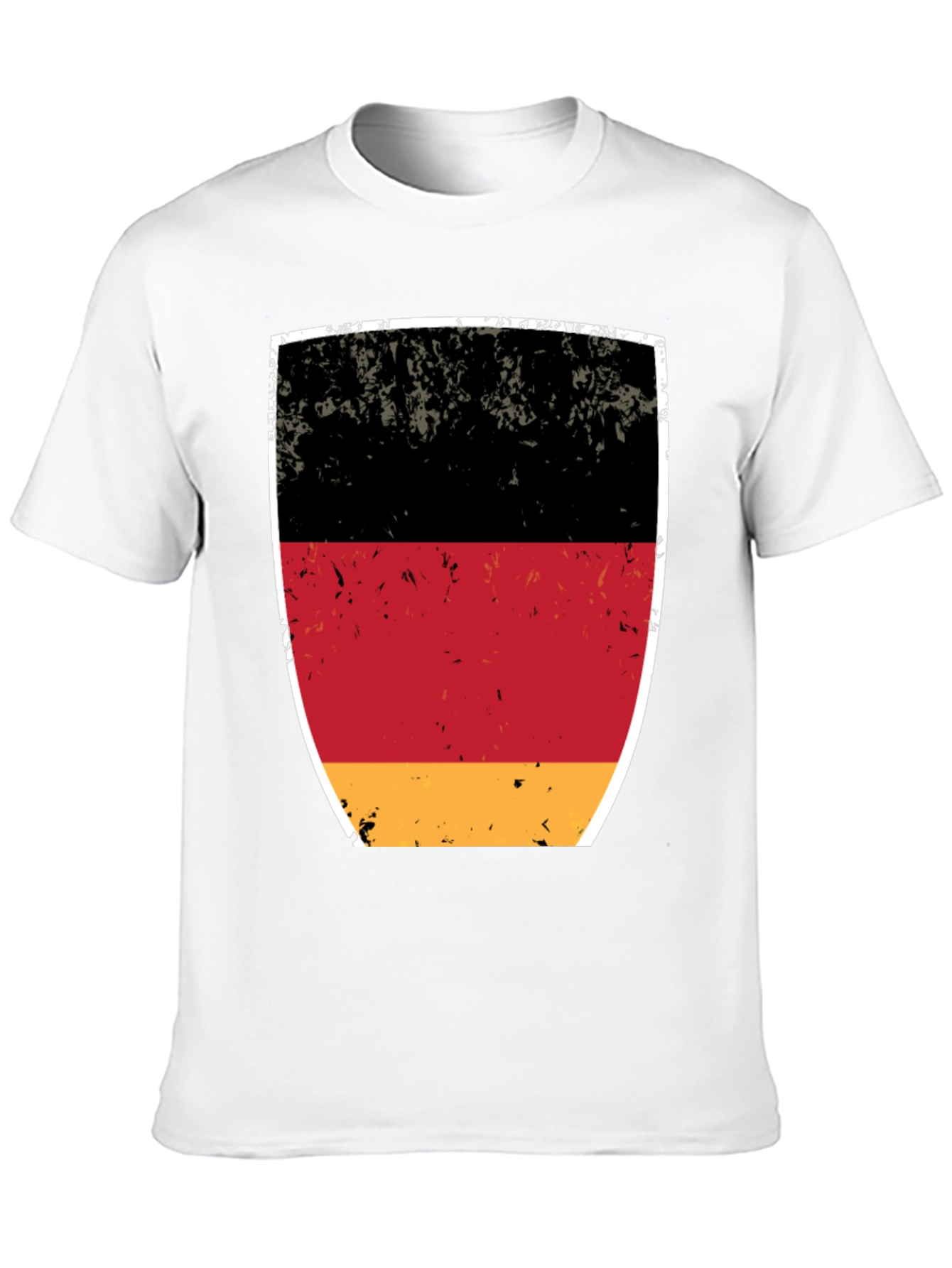 Germany Flag Shield Graphic Tee - Patriotic German Pride
