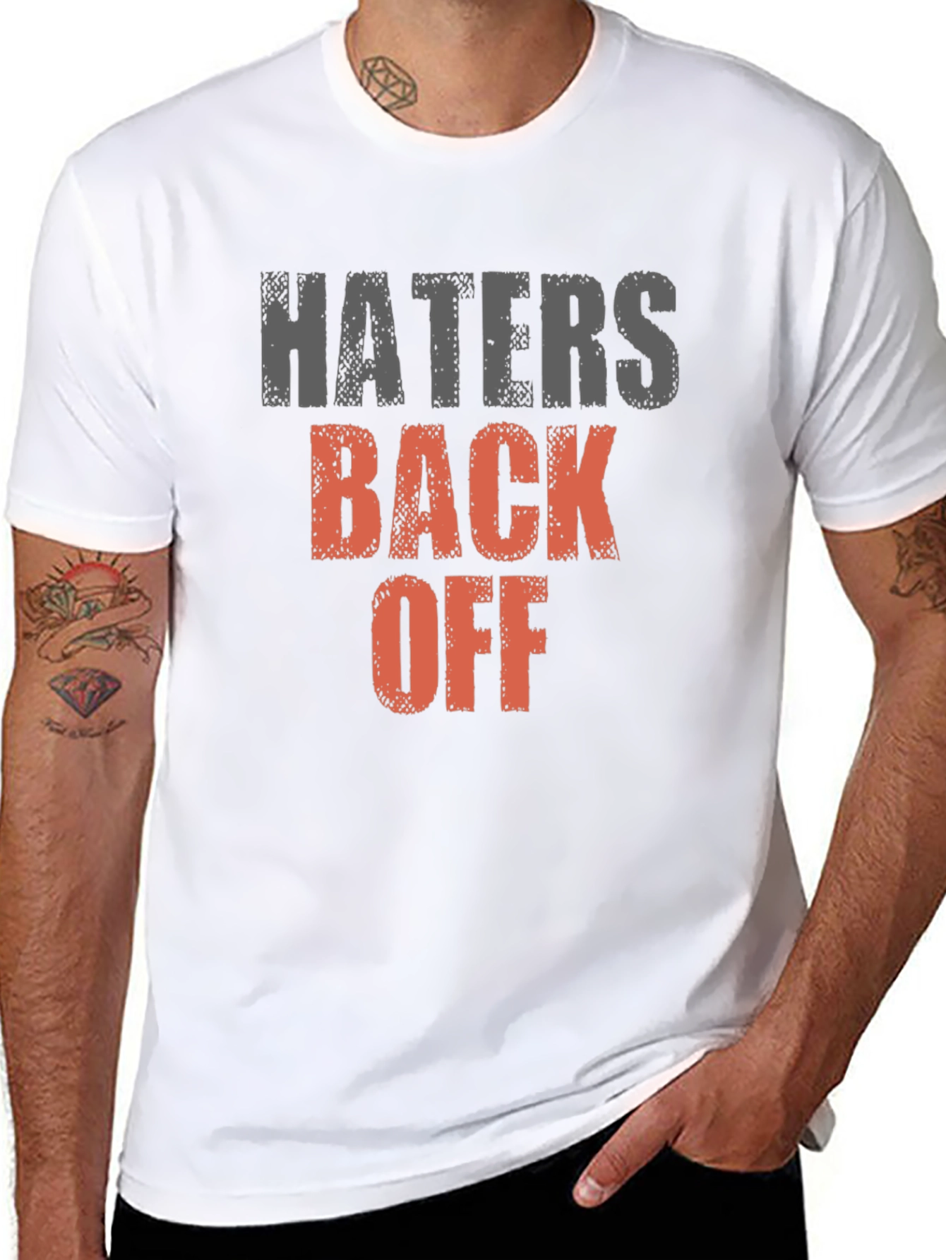 Haters Back Off Graphic Tee