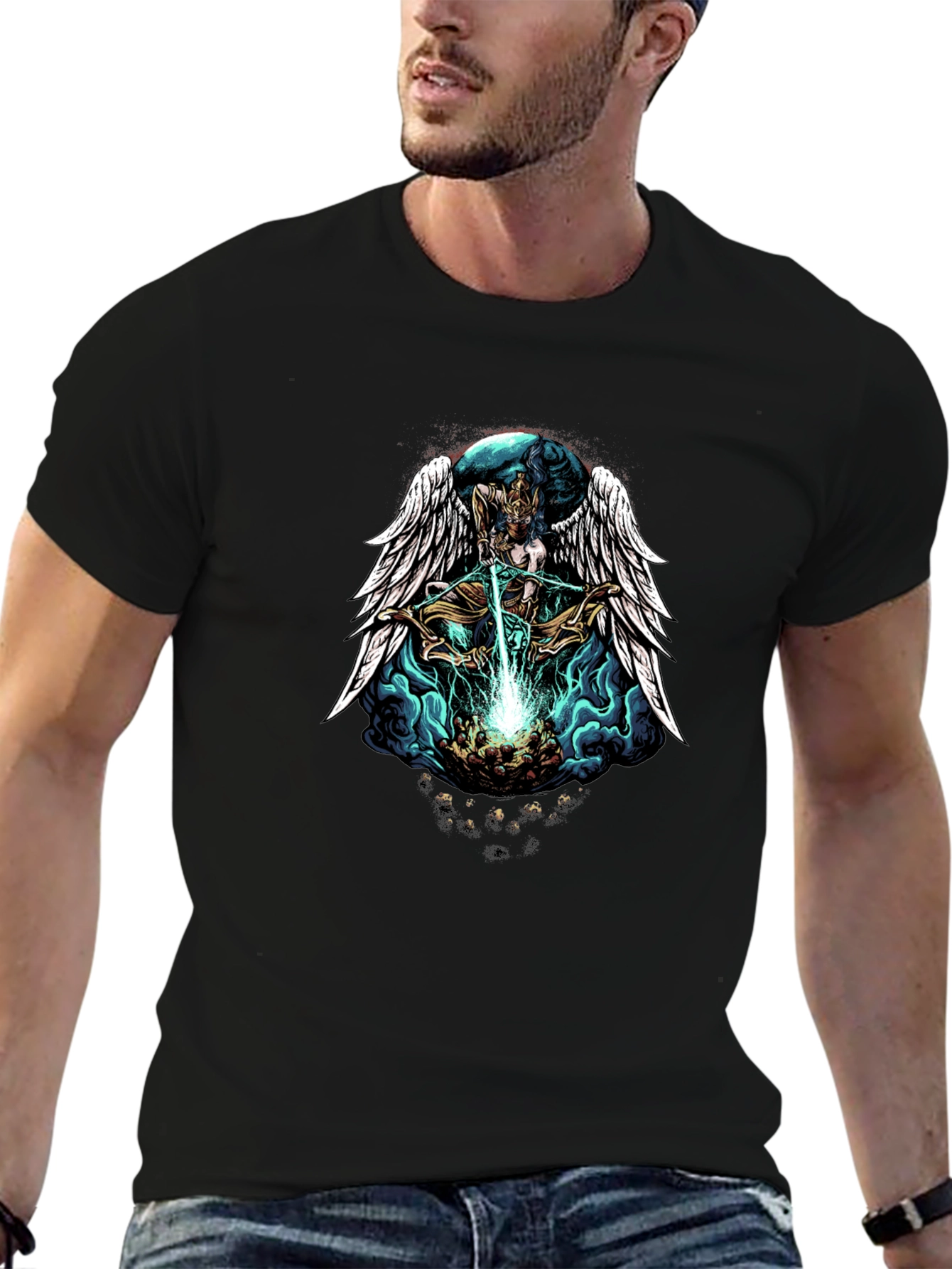 Winged Angel Archer Graphic Tee