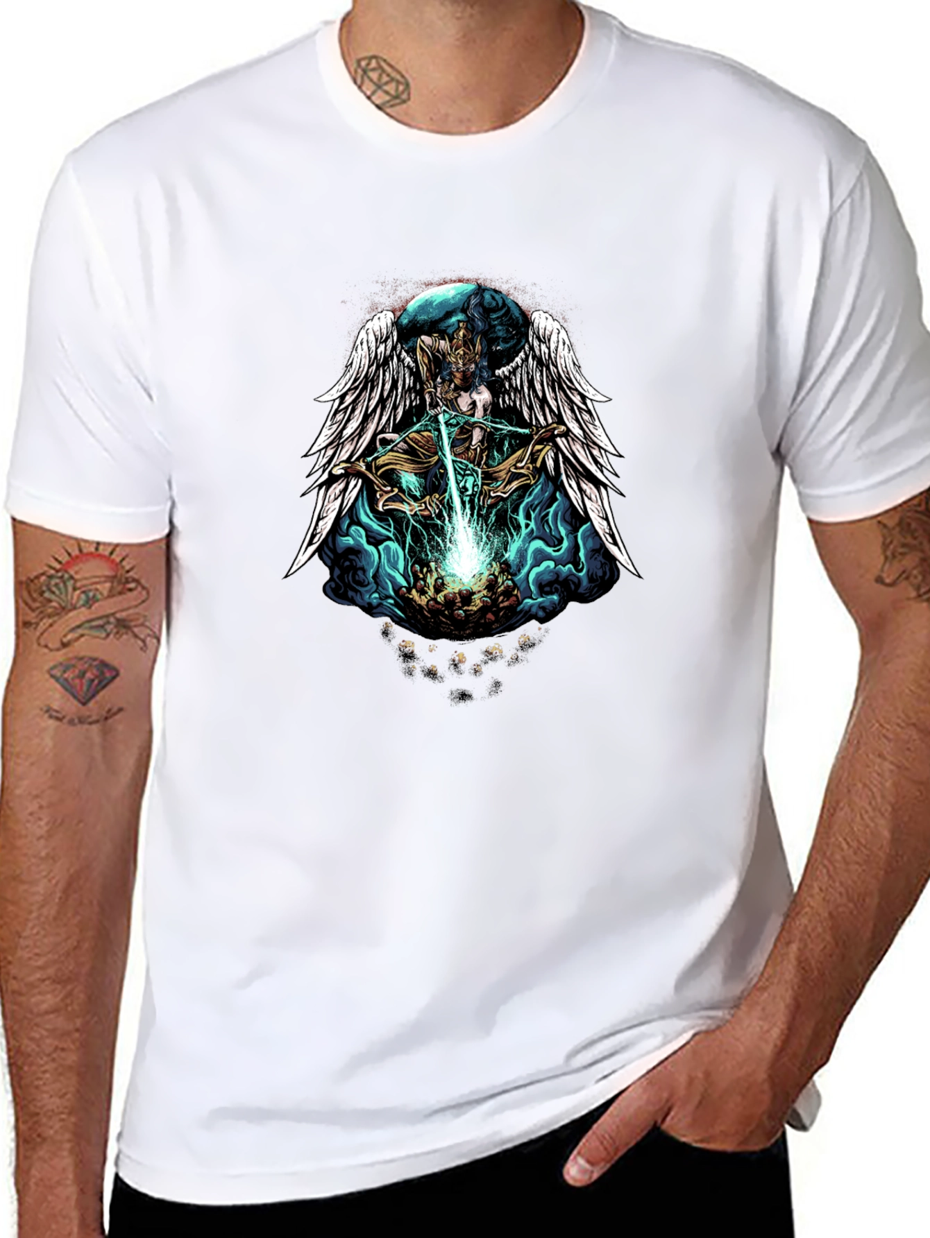 Winged Angel Archer Graphic Tee