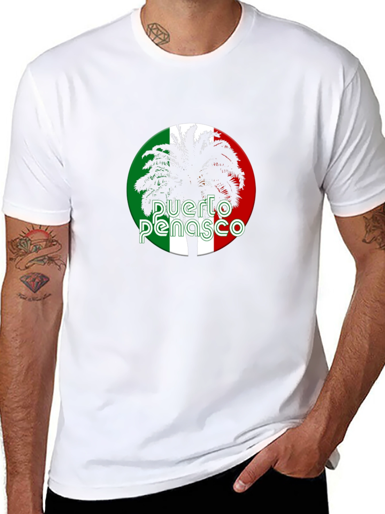 Puerto Penasco Palm Tree T-Shirt