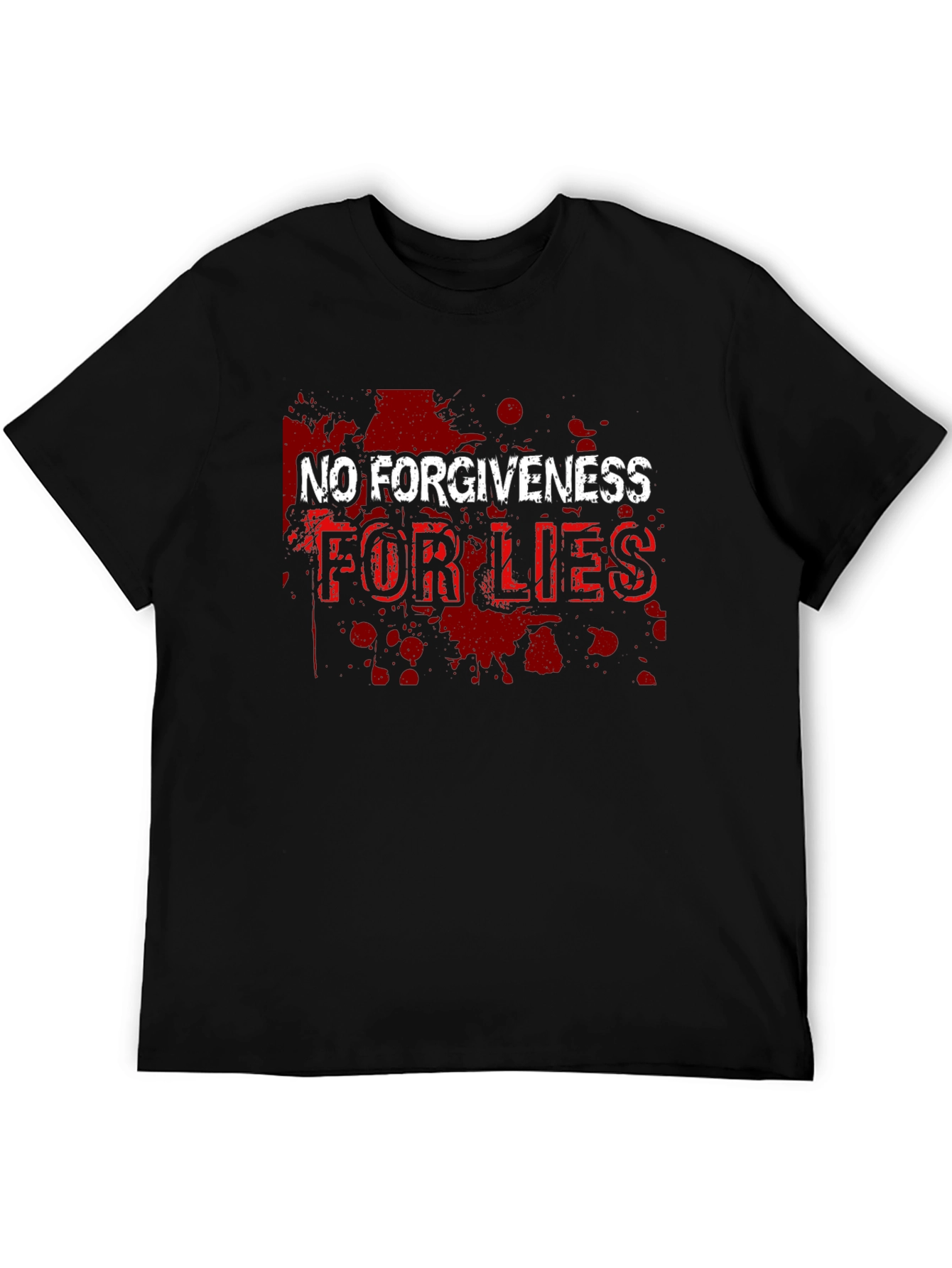 No Forgiveness for Lies Graphic T-Shirt
