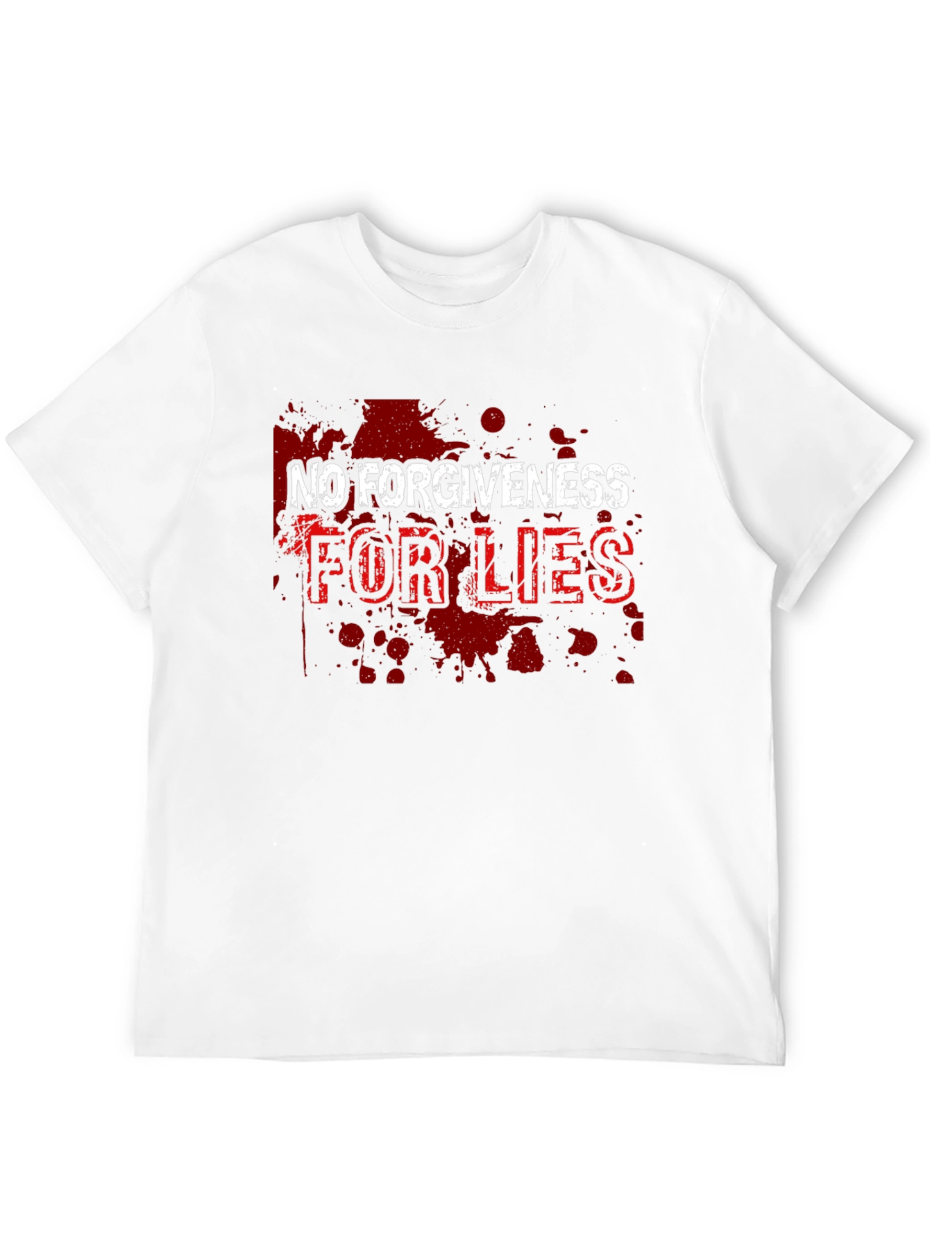 No Forgiveness for Lies Graphic T-Shirt