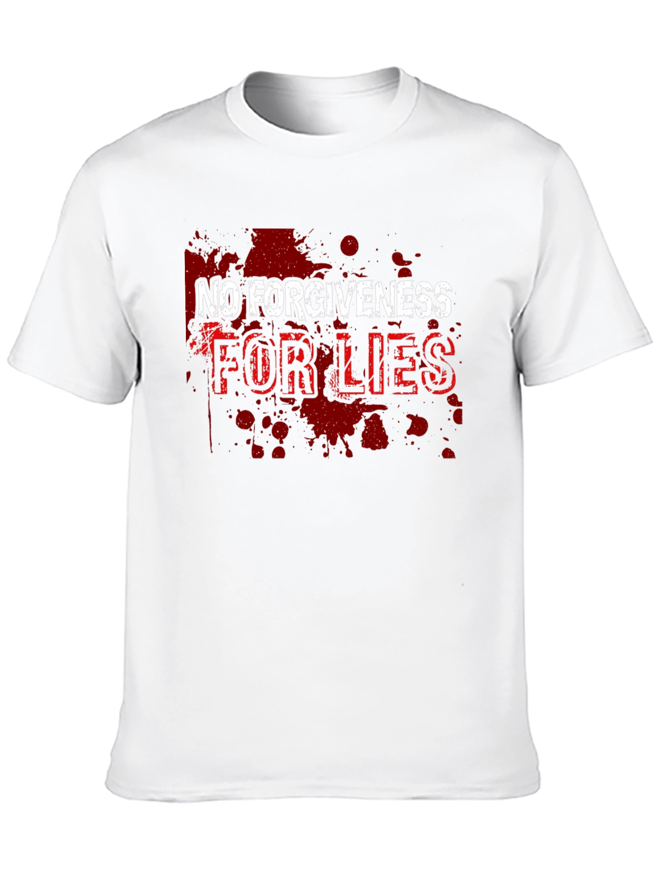No Forgiveness for Lies Graphic T-Shirt