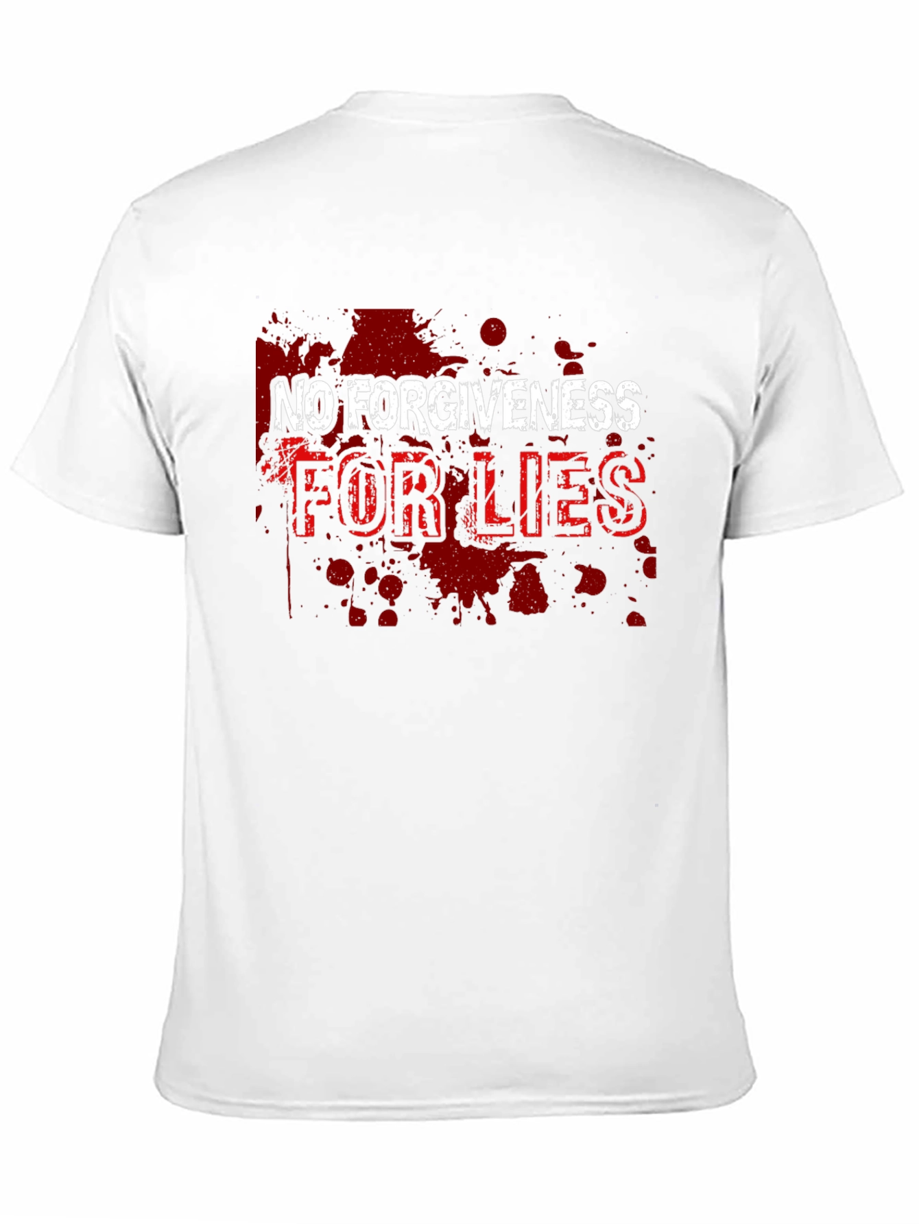 No Forgiveness for Lies Graphic T-Shirt