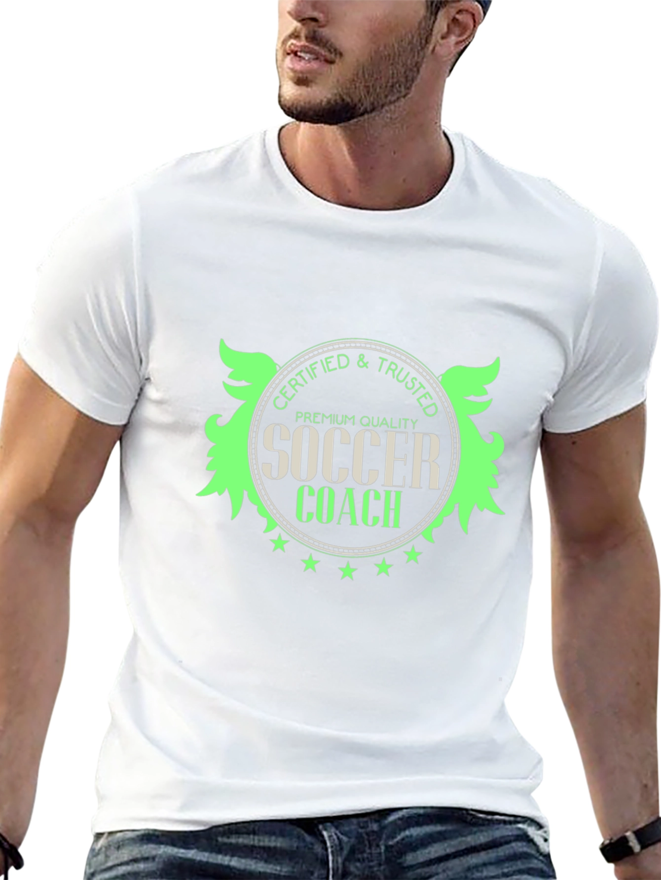 Soccer Coach Premium Quality Certified & Trusted T-Shirt
