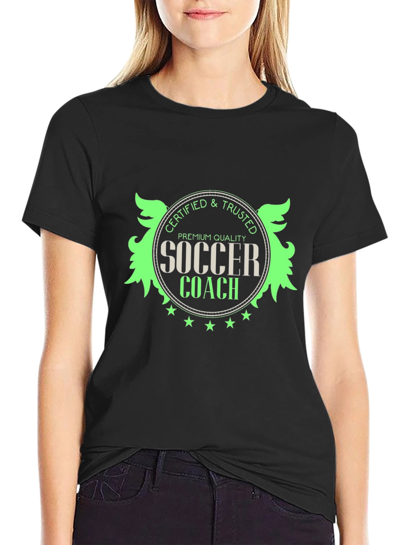 Soccer Coach Premium Quality Certified & Trusted T-Shirt